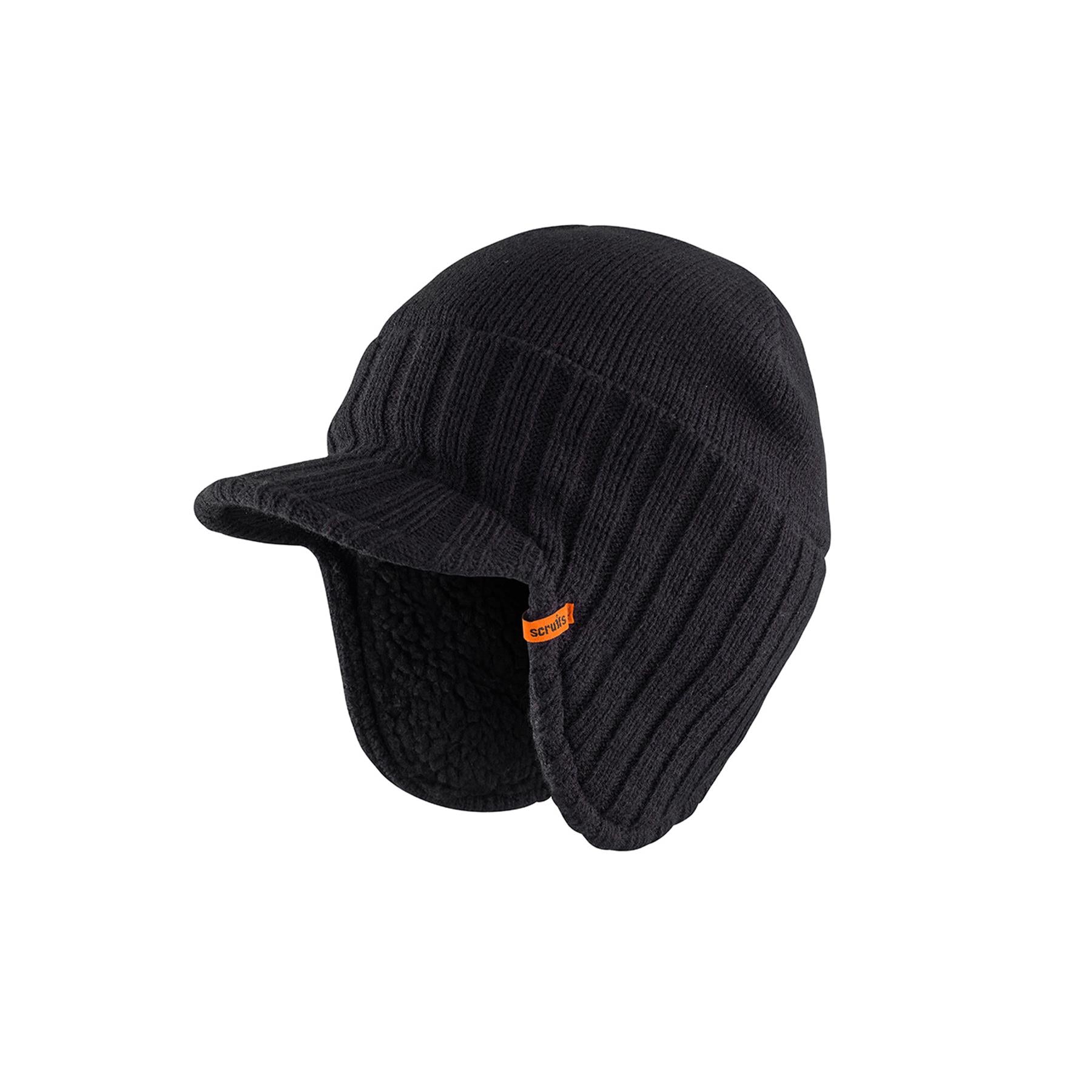 Scruffs Trade Peaked Beanie Comfort And Warmth Black
