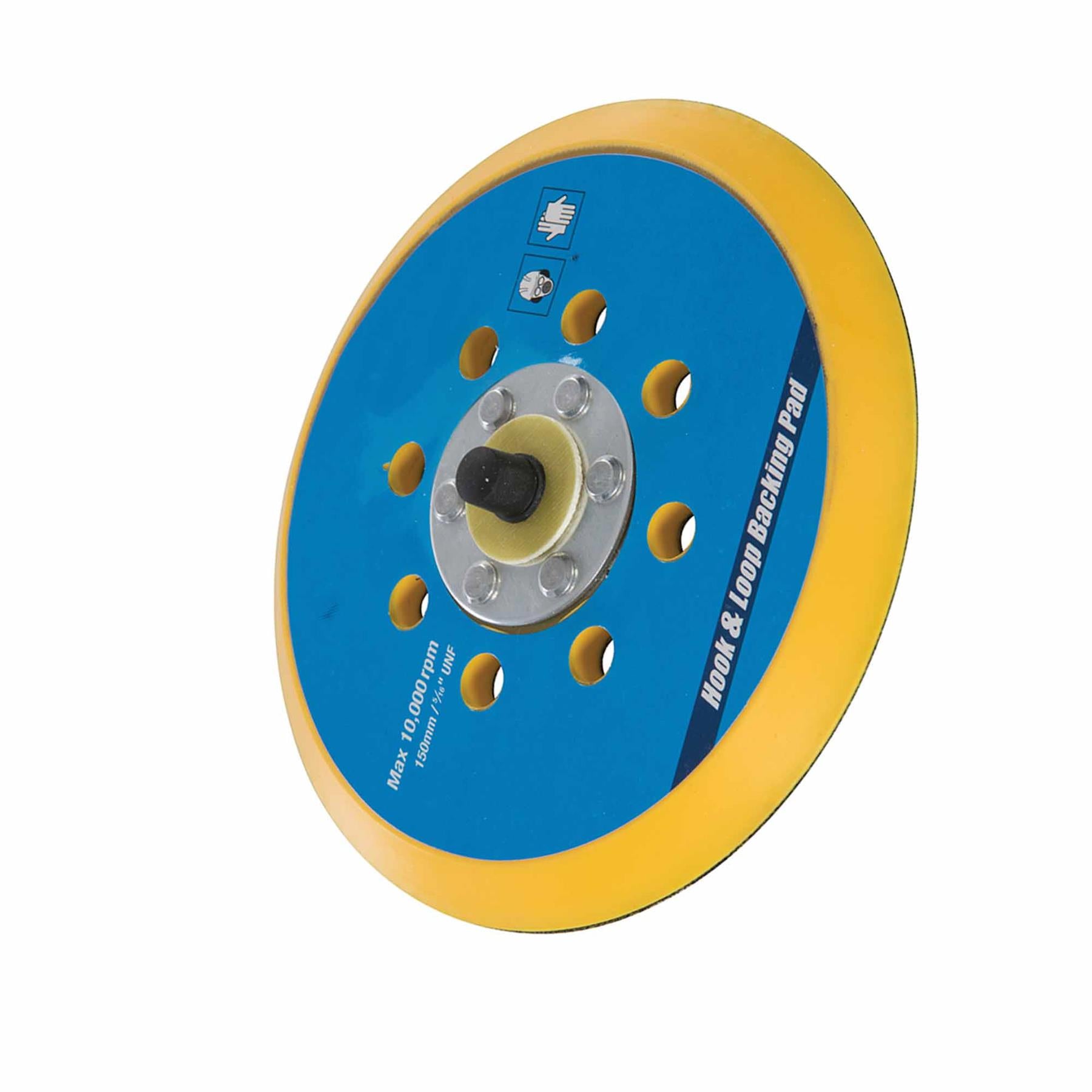 Hook & Loop Backing Pad 150mm / 5/16" Unf Polishing With Semi-Flexible Edge