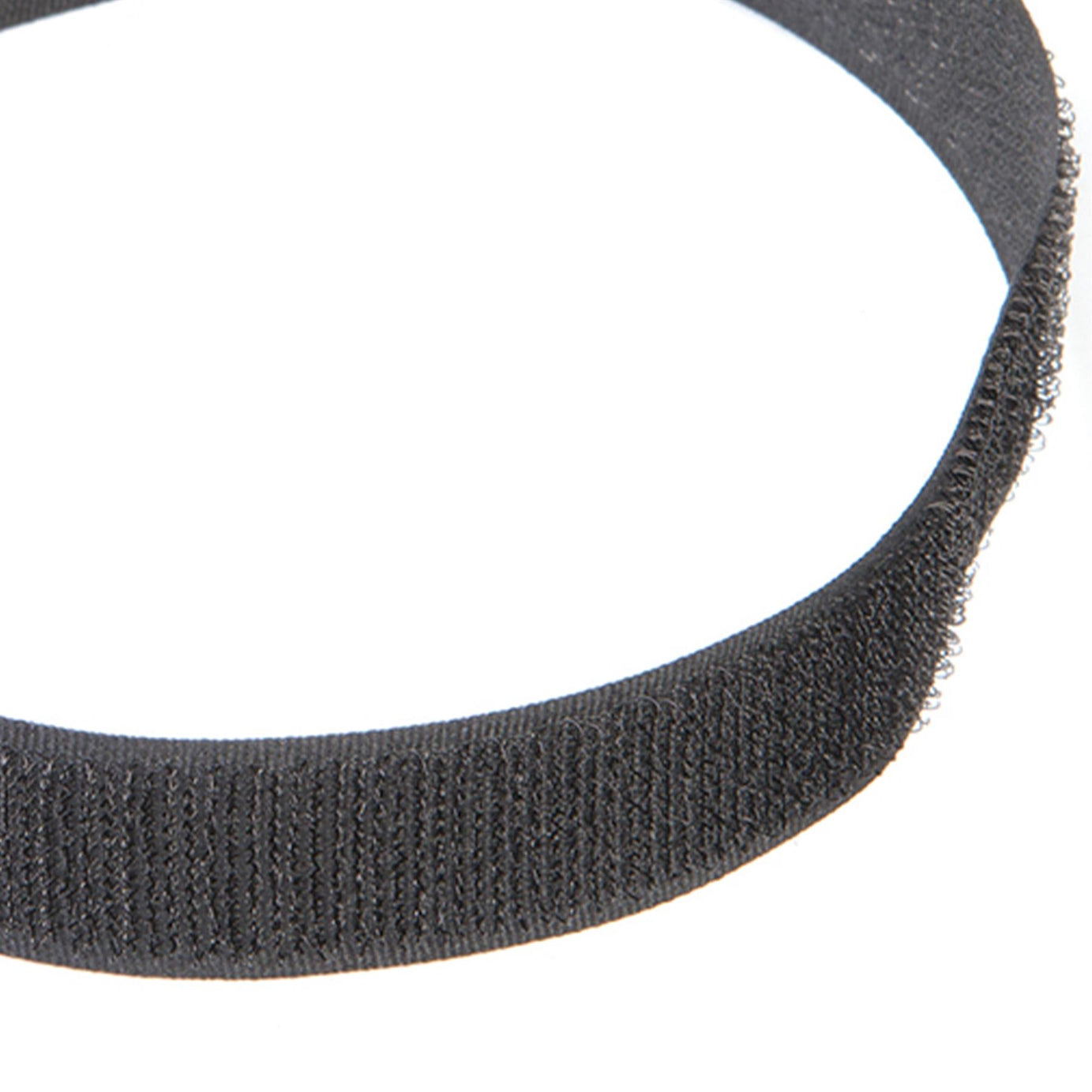Hook and Loop 450mm Black Nylon strap strapping Cable Ties with buckle Band luggage Strap
