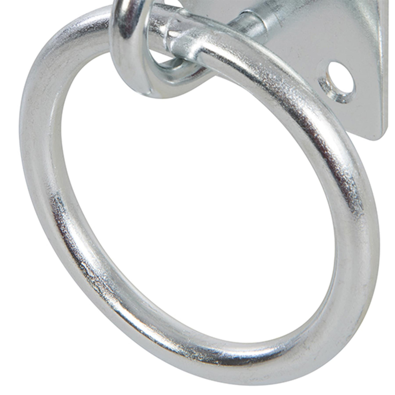 Chain Plate Galvanised Ring 50mm X 50mm Zinc Plated Corrosion Resistant