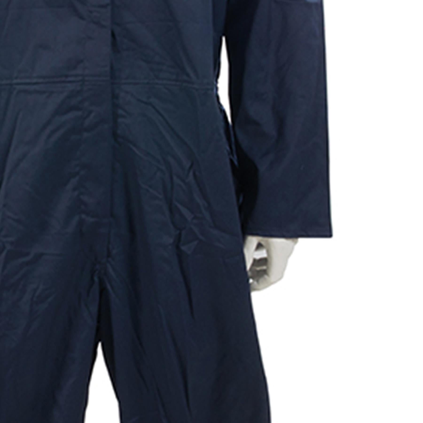 Boilersuit Navy Large 112cm (44") Navy Blue Overalls Elasticated Waist Pockets