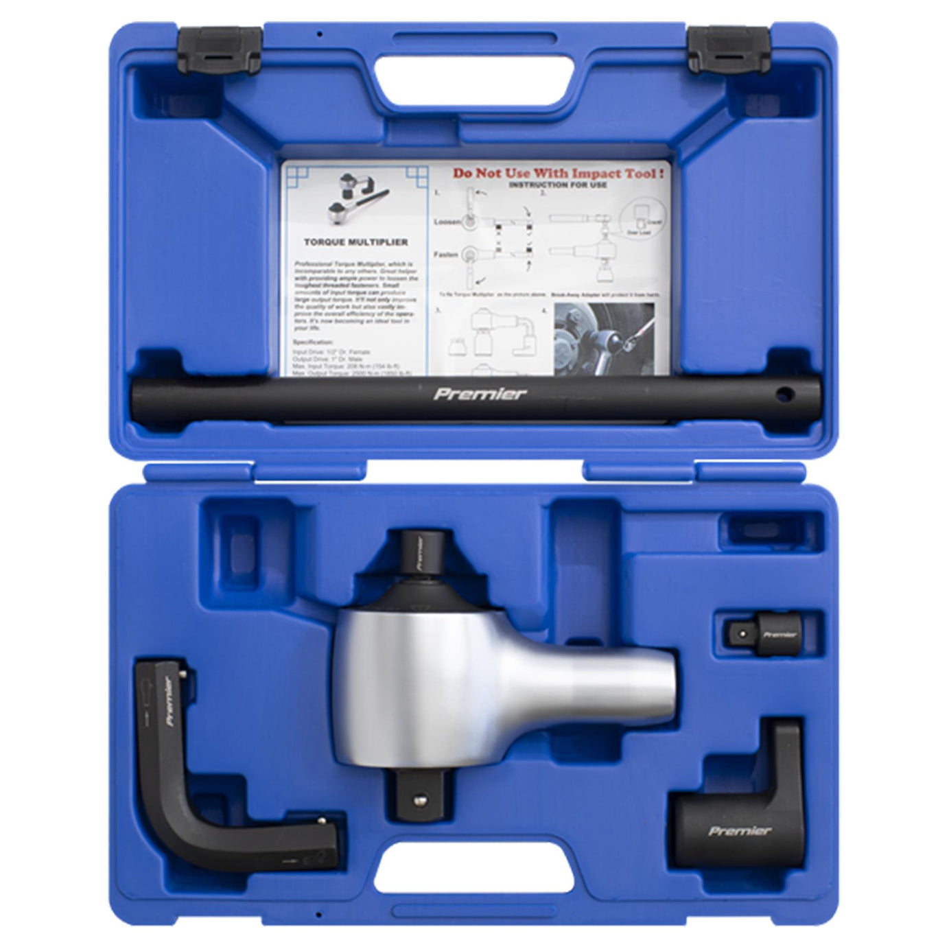 Sealey Torque Multiplier Set 7pc 1/2"-1"Sq Drive