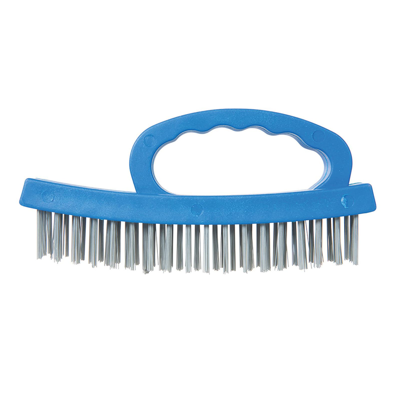 D-Handle Hand Wire Brush For Removing Rust Metal Cleaning Heavy Duty Handle