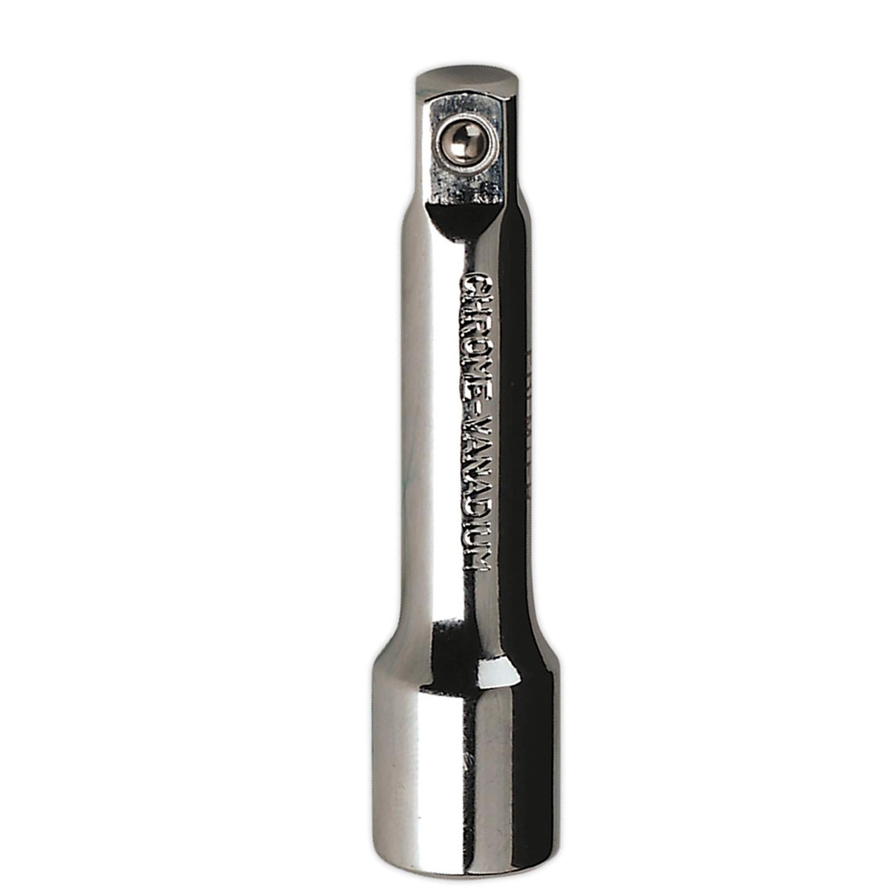 Sealey Extension Bar 75mm 3/8"Sq Drive Chrome Vanadium Steel