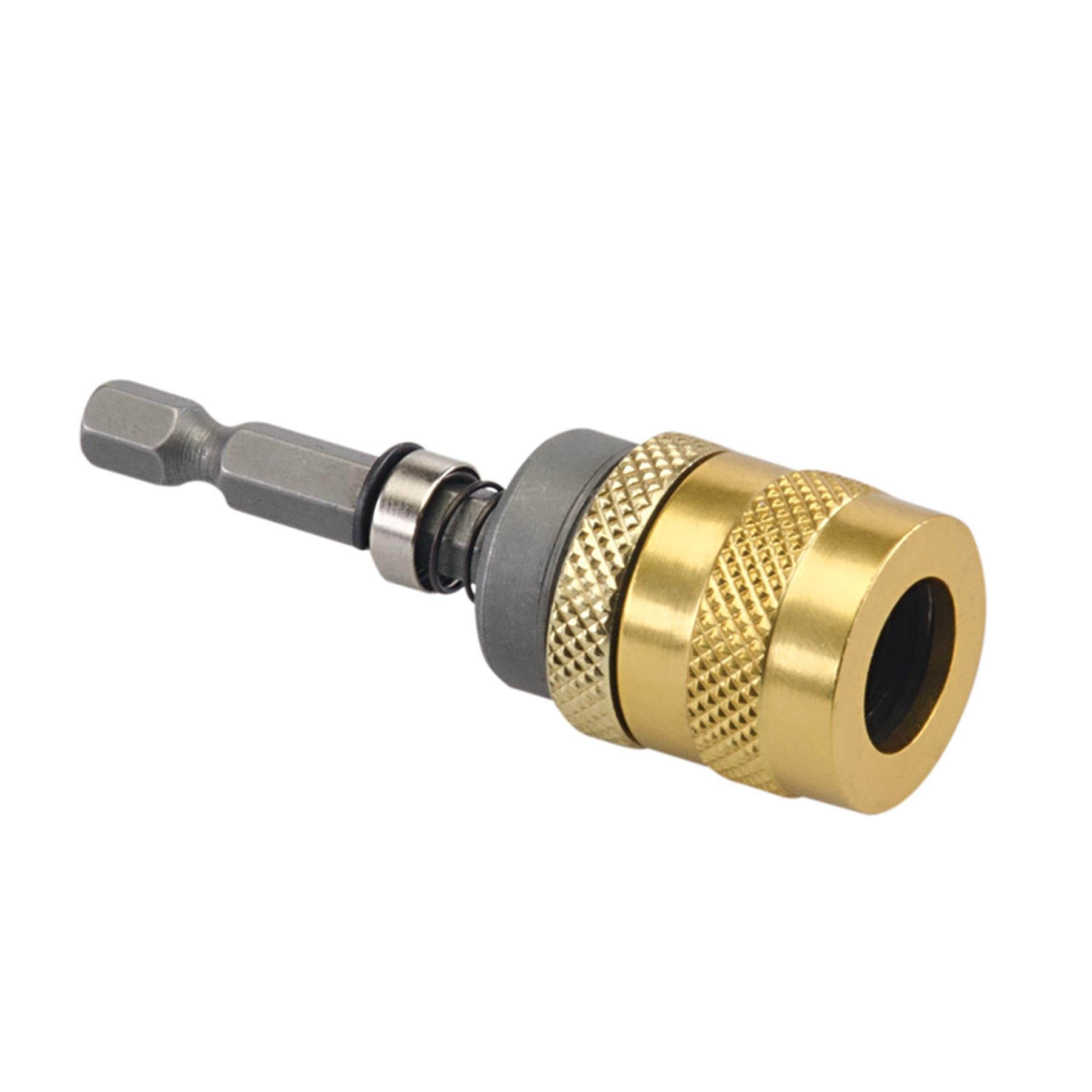 1/4" Hex Shank Depth Sensitive Drywall Bit Holder Drill Bit Knurled Adjustment