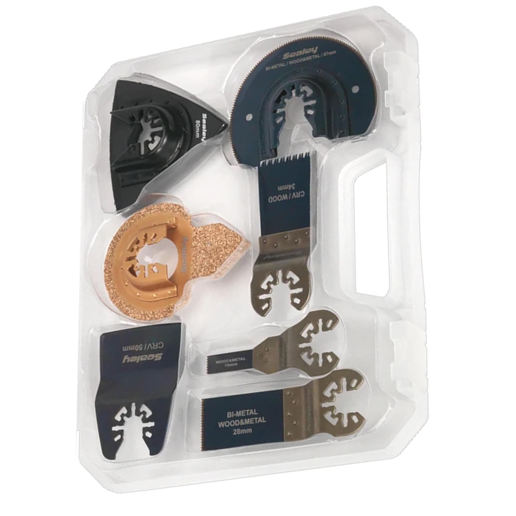 Sealey Multi-Tool All-Purpose Blade Set 7pc