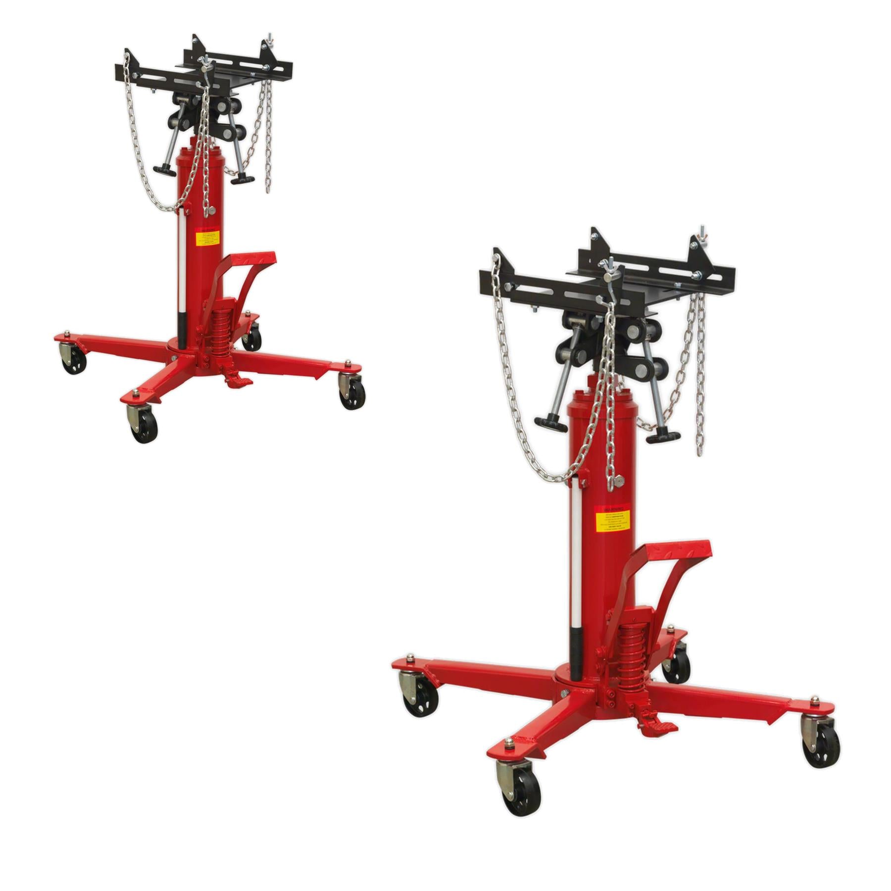 Sealey Transmission Jack 0.8tonne Vertical Telescopic