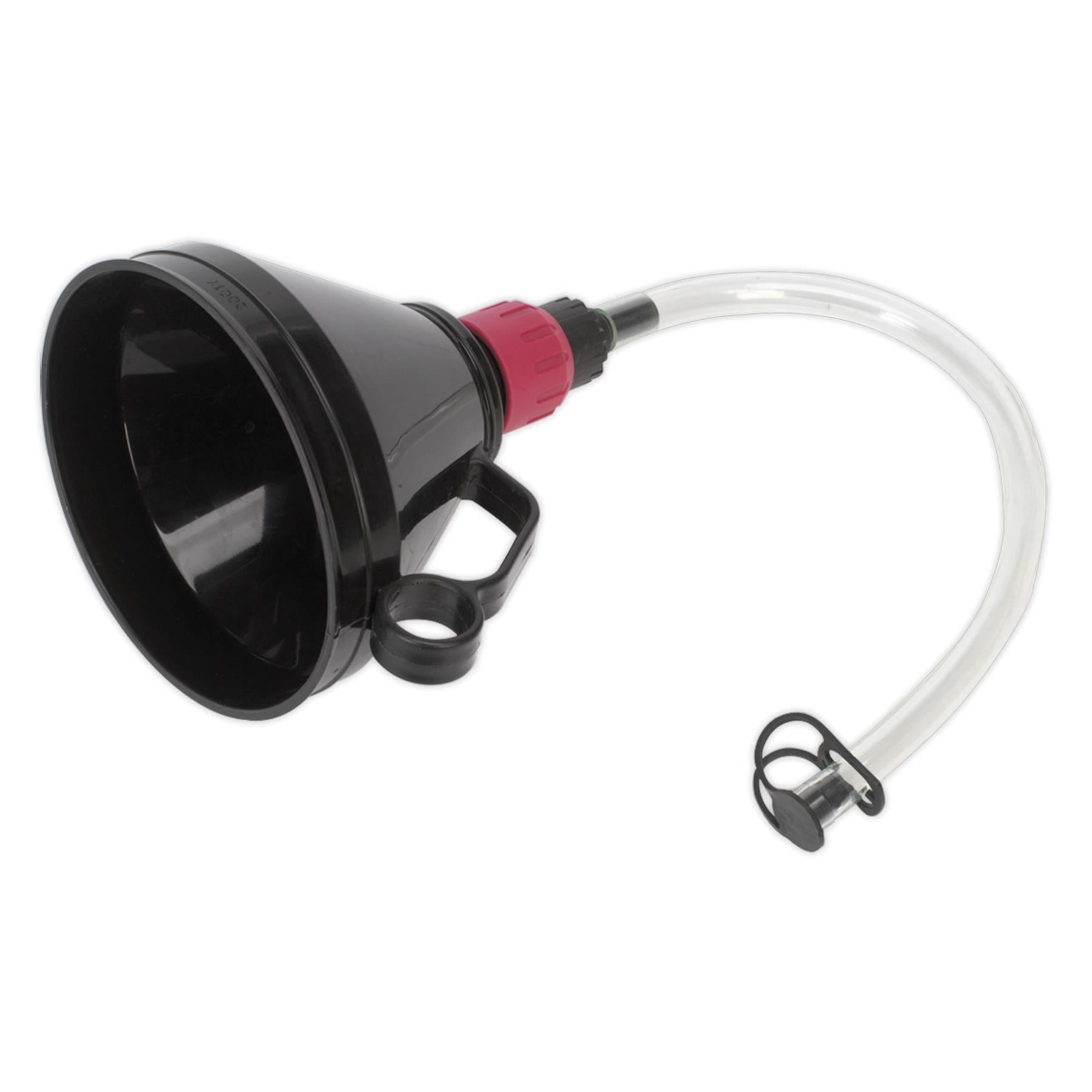 Sealey Valved Funnel with Flexible Spout 160mm