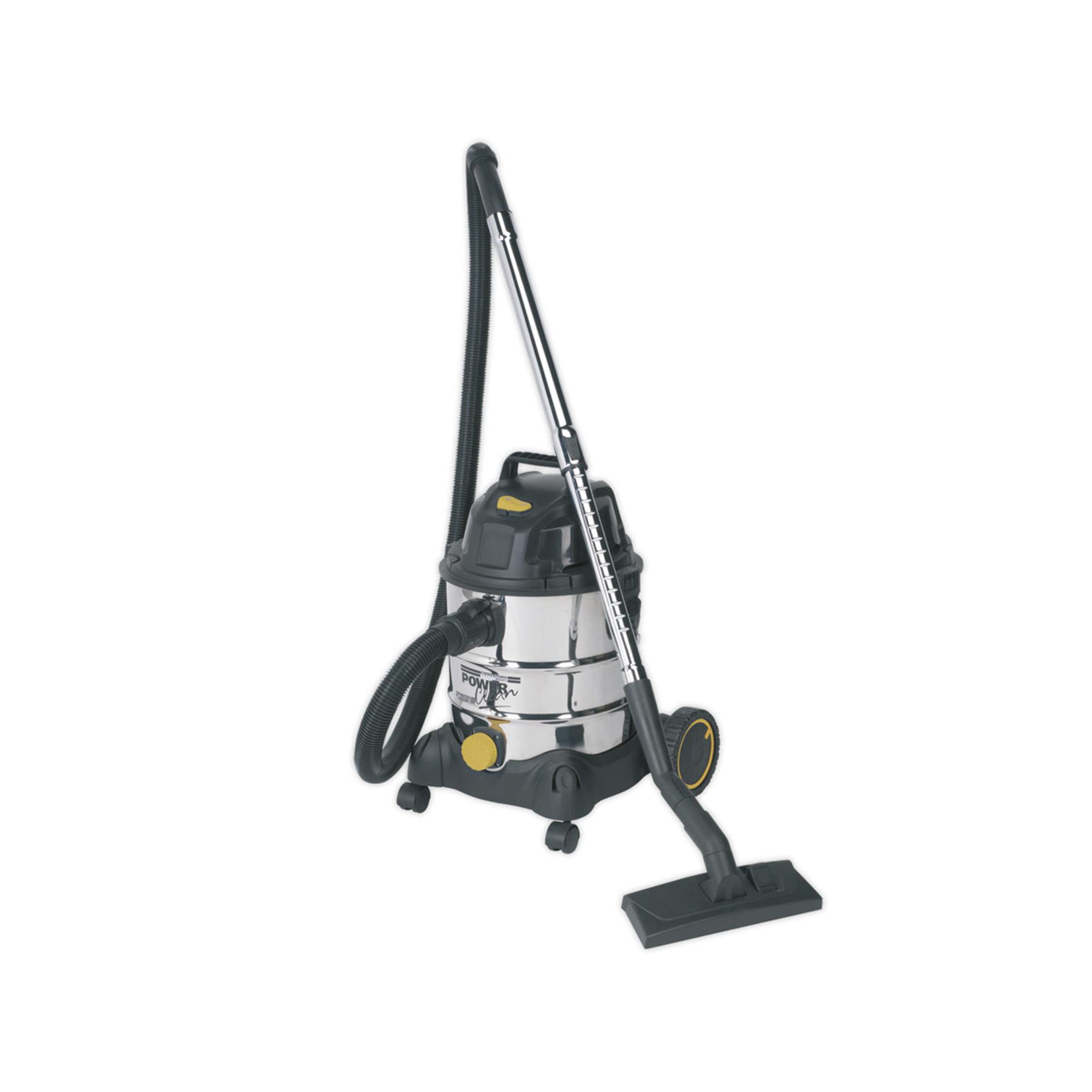 Sealey Vacuum Cleaner Ind Wet & Dry 20L 1250W/110V Stainless Drum