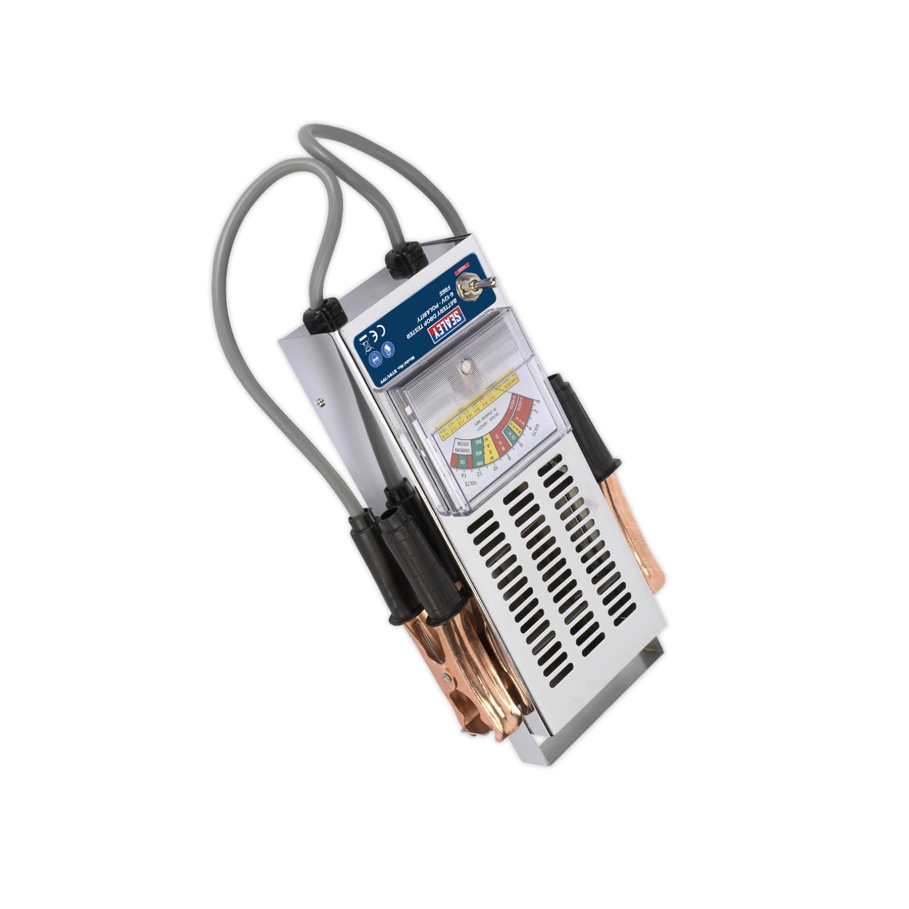 Sealey Professional Battery Drop Tester 6/12V - Polarity Free