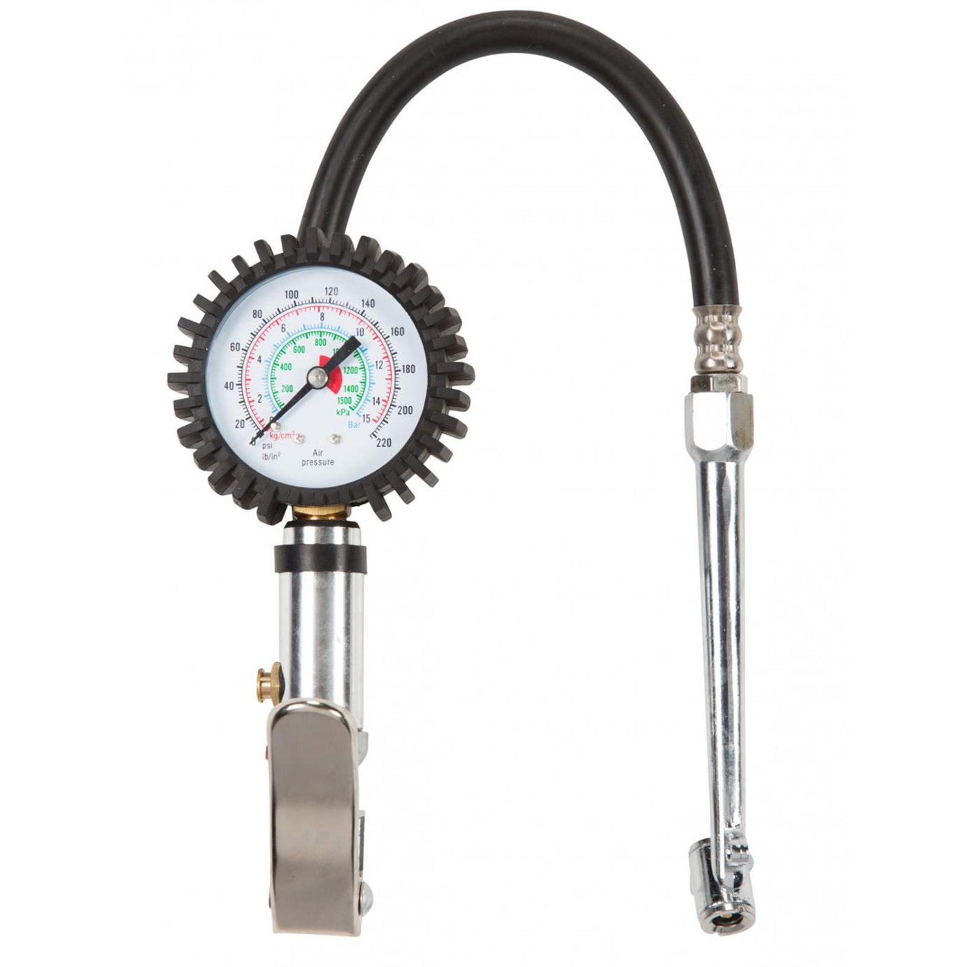 BlueSpot Tyre Pressure Gauge Inflator Air Line Pump Car Van Meter Tester Dial Bar 220 PSI