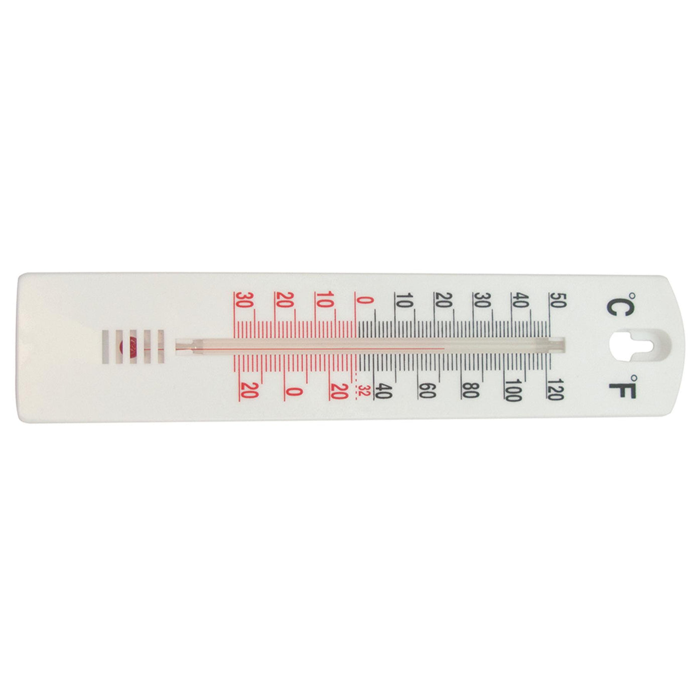 Wall Thermometer 200mm Lightweight Celsius And Fahrenheit Indoor Outdoor