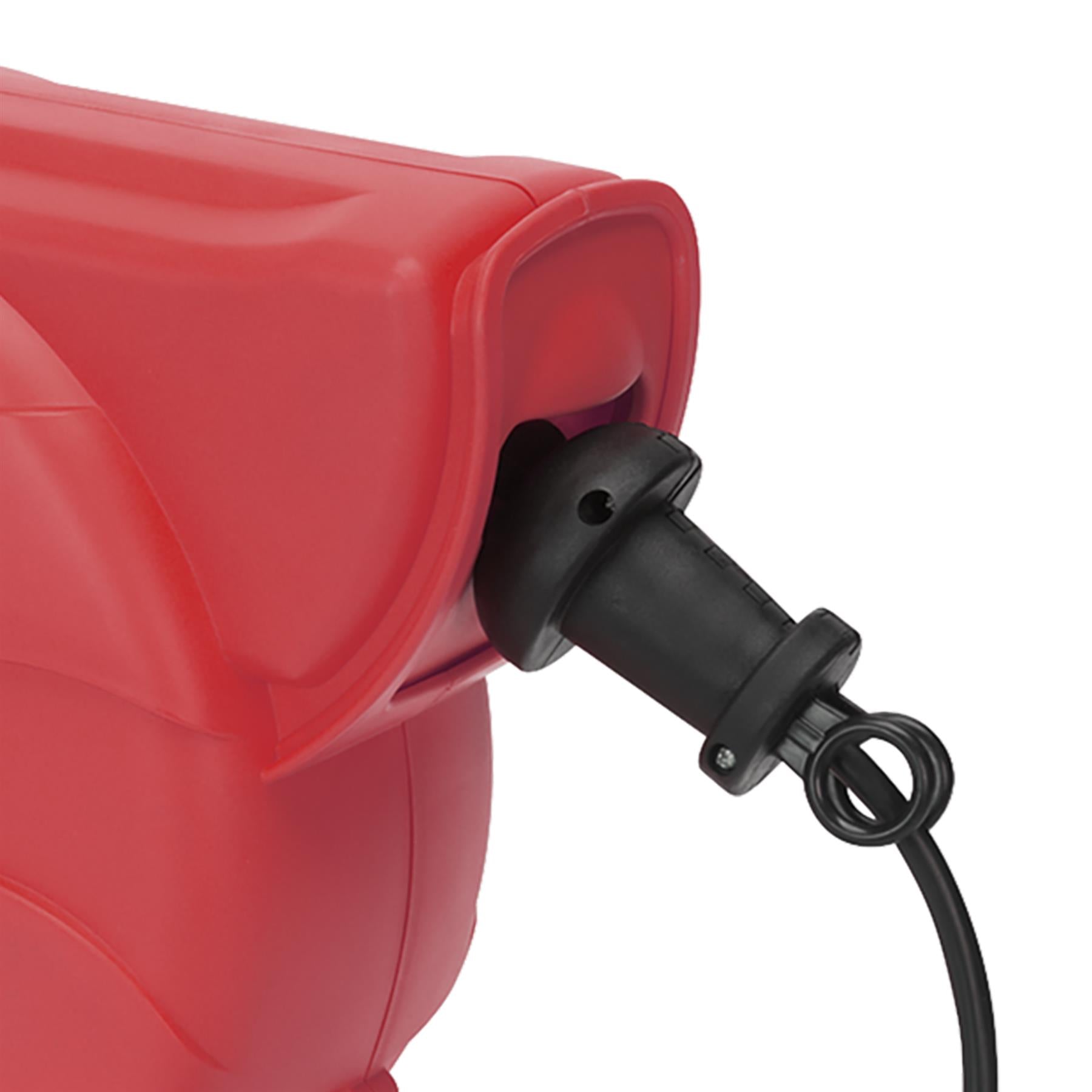 Sealey CRM151 Retractable Cable Reel System 15M 1 x 230V Socket Extension Extend