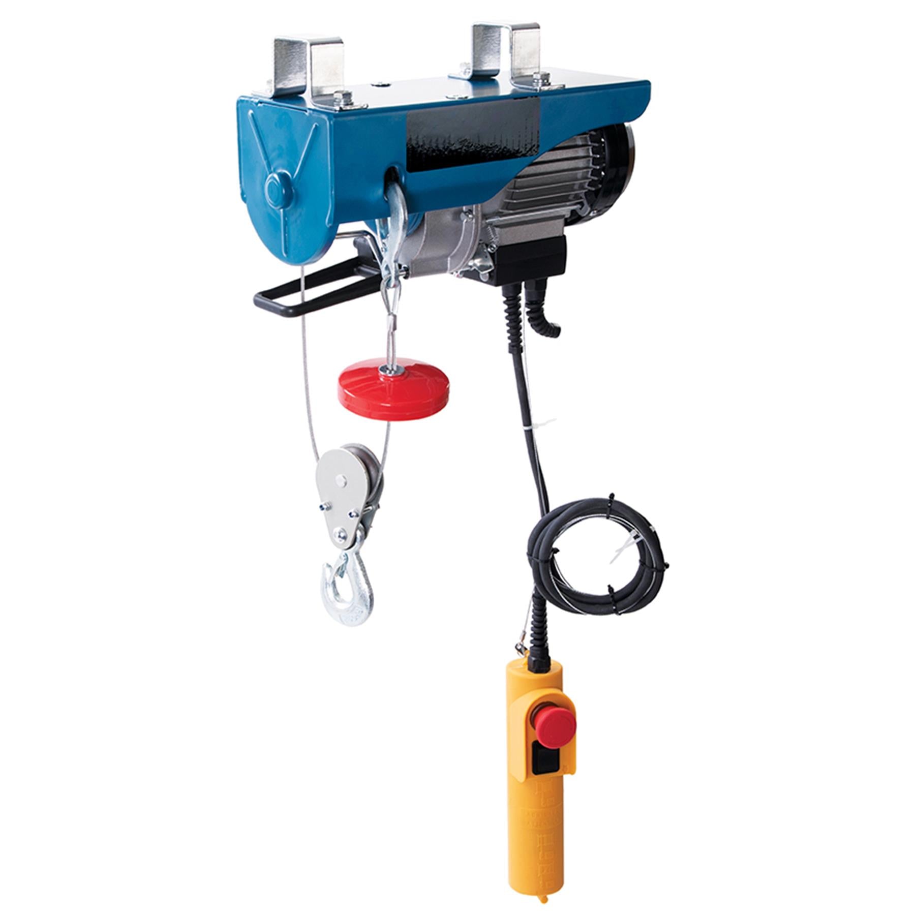 500W Electric Hoist 250Kg Silverstorm 500W Professional Overload Cutout Upto 12M