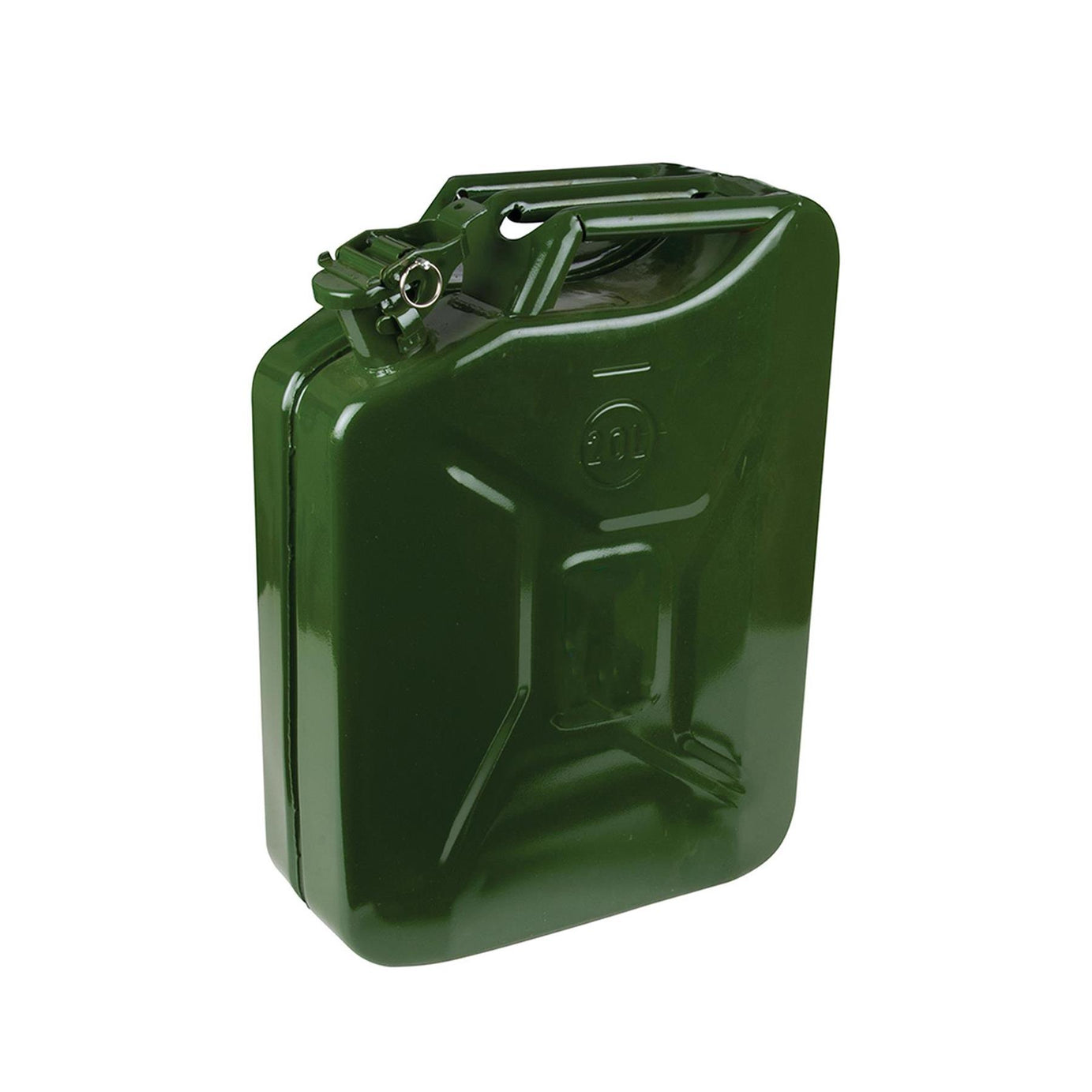 Jerry Can 20Ltr Strong Metal Durable Mechanic Garage Emergency Military Camping