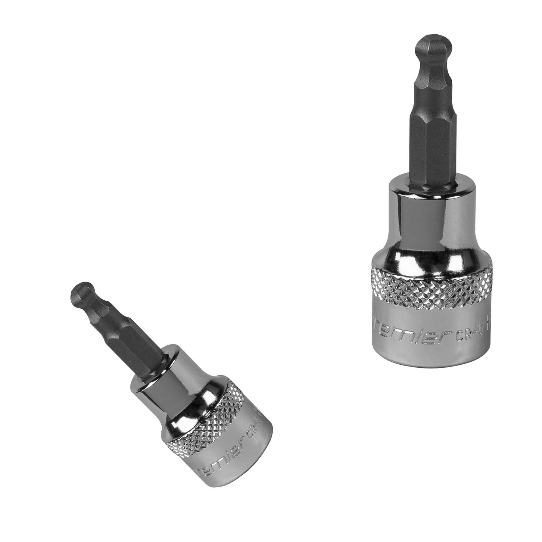 Sealey Ball-End Hex Socket Bit 5mm 3/8"Sq Drive Chrome Vanadium Steel
