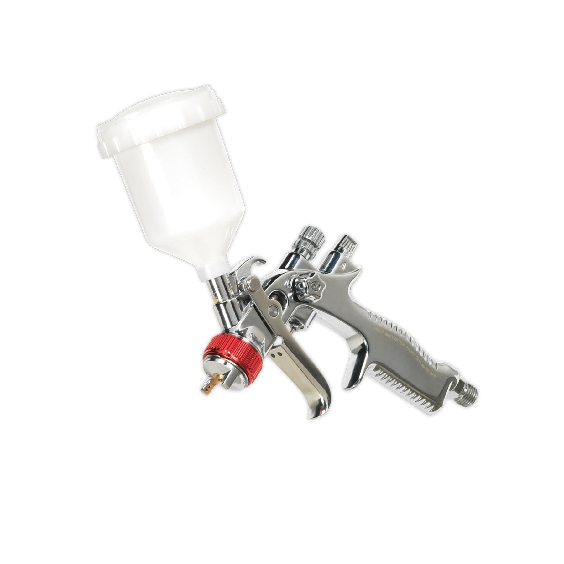 HVLP Gravity Feed Touch-Up Spray Gun - 0.8mm Set-Up
