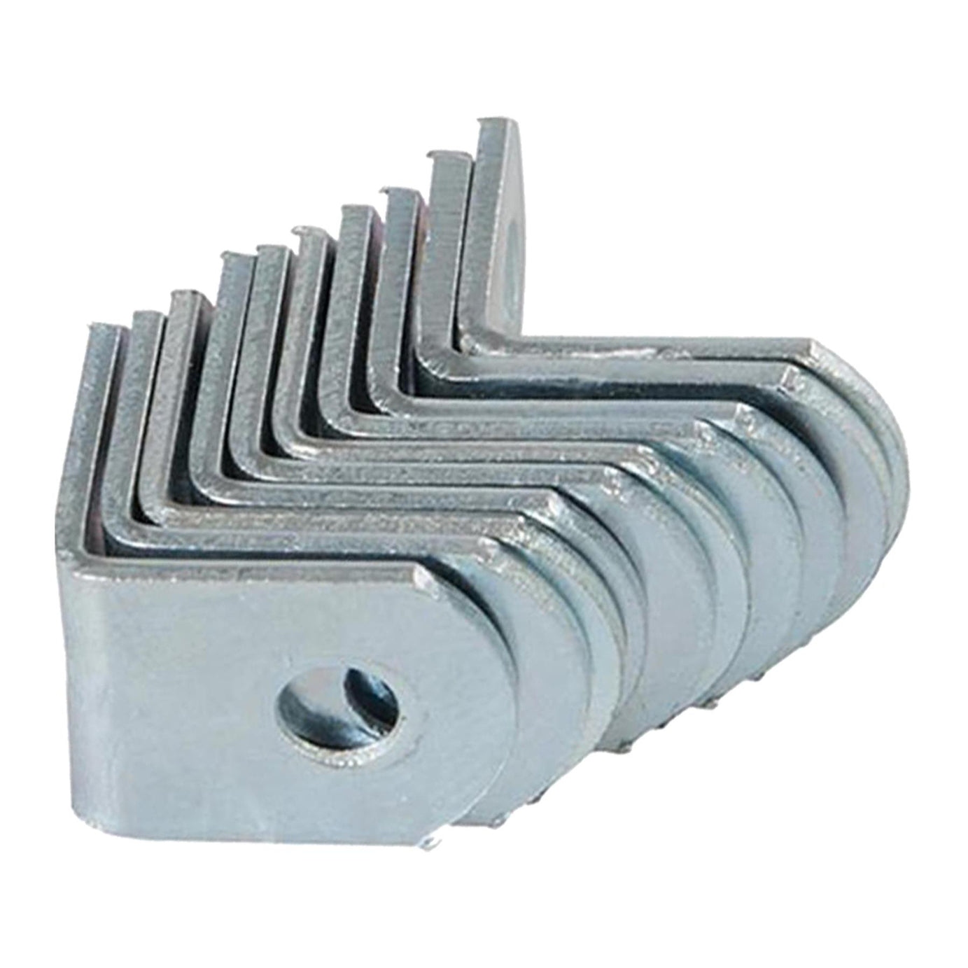 30pcs Stainless Steel Right Angle Bracket L Shape Corner Brace Tool 19*19mm