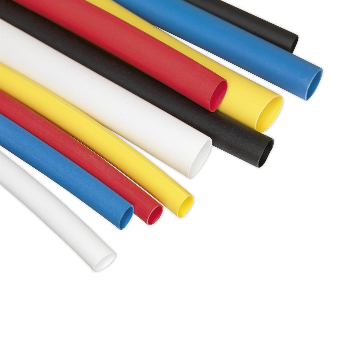 Sealey Heat Shrink Tubing Assortment 190pc 50mm Mixed Colours