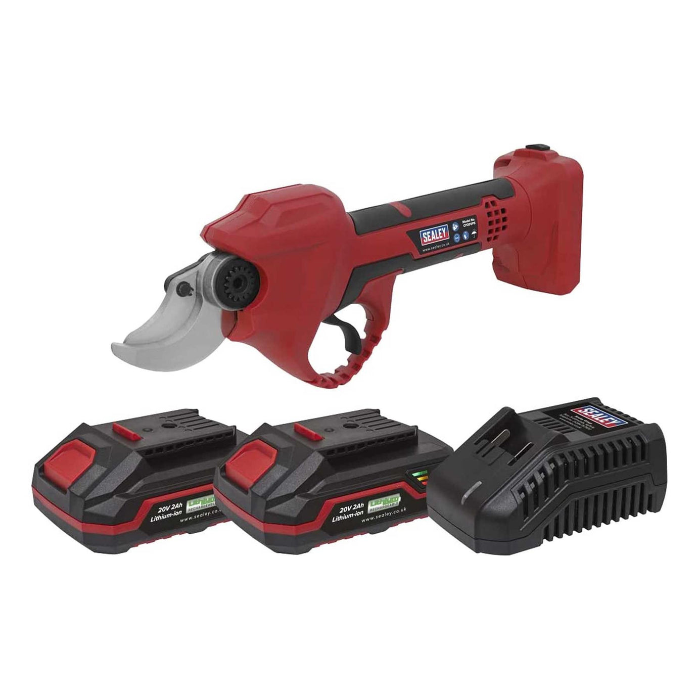 Sealey Cordless Pruning Shears Kit 20V 2Ah SV20 Series - 2 Batteries