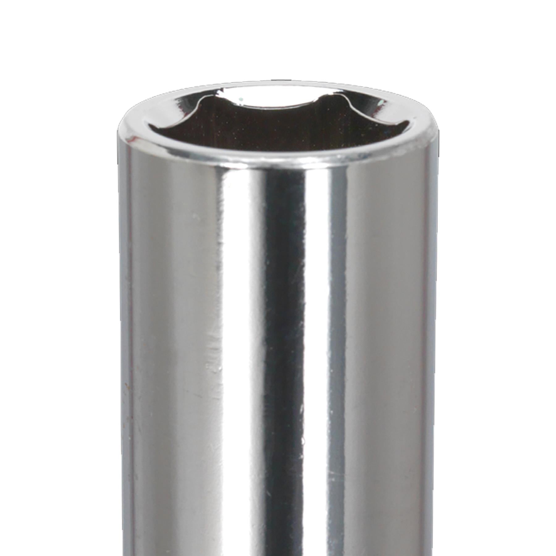 Sealey WallDrive Socket 18mm Deep 1/2"Sq Drive Fully Polished