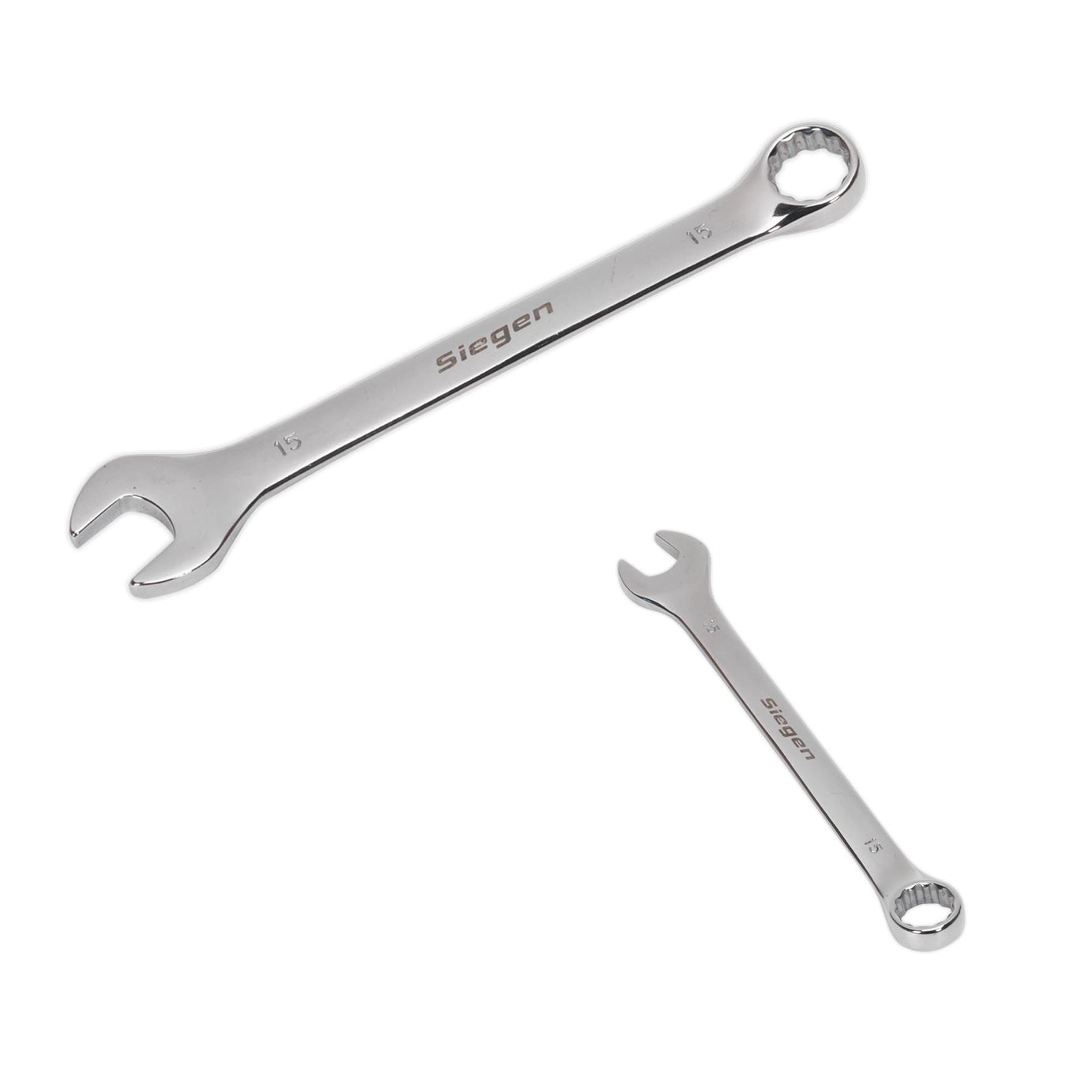 Sealey Combination Spanner 15mm Chrome Vanadium Steel