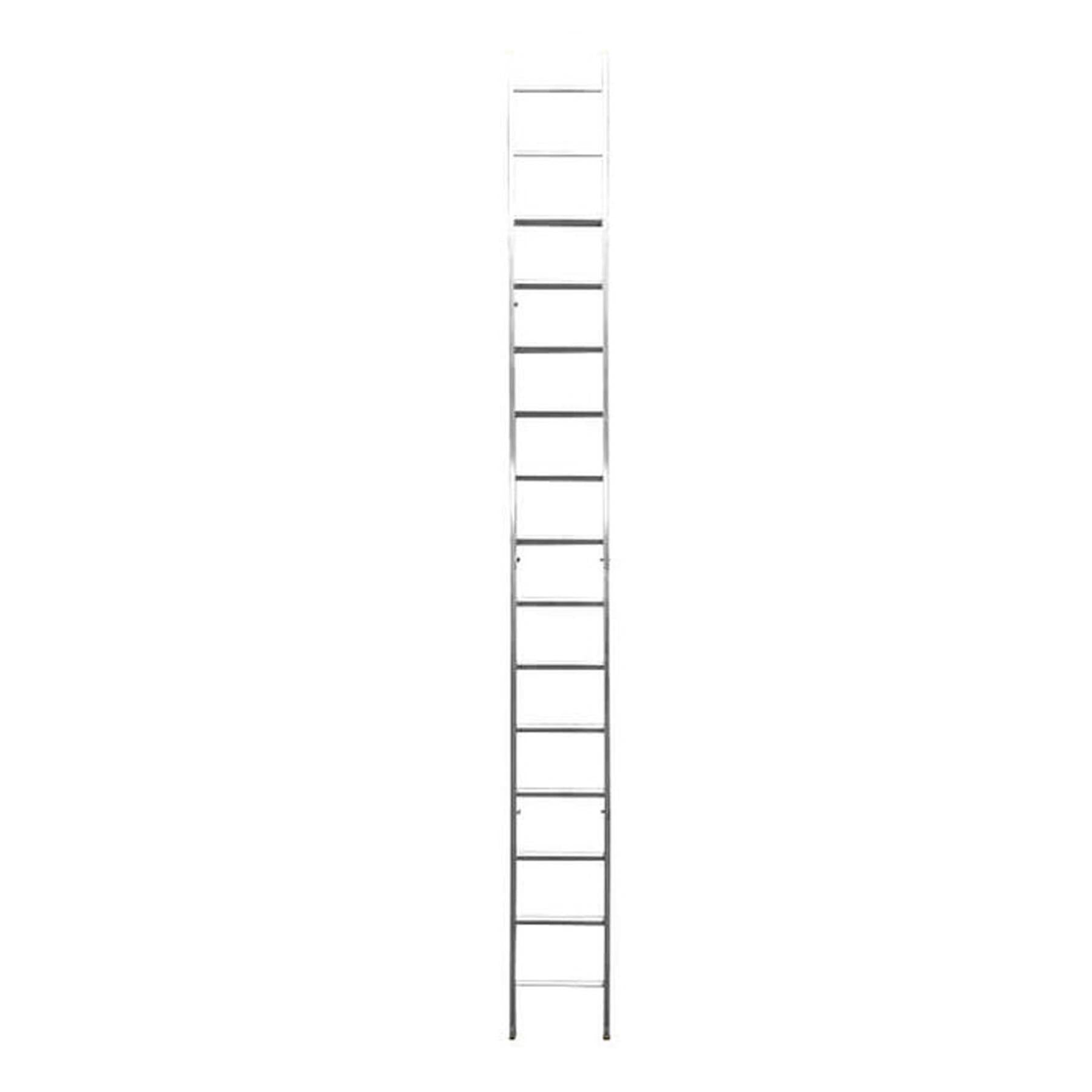 Dapetz PRo 19 Rungs Aluminium 5 Sections Surveyors Ladder 5m, Made In UK