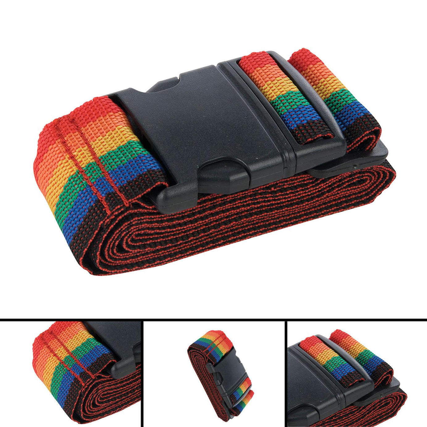 Luggage Strap 50 X 1800mm Travel Belt Buckle Lock Tie Down Strong Durable