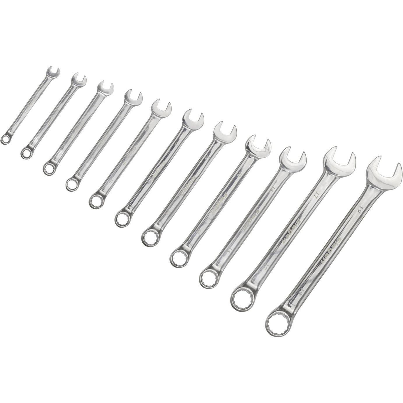 Sealey Combination Spanner Set 11pc Metric