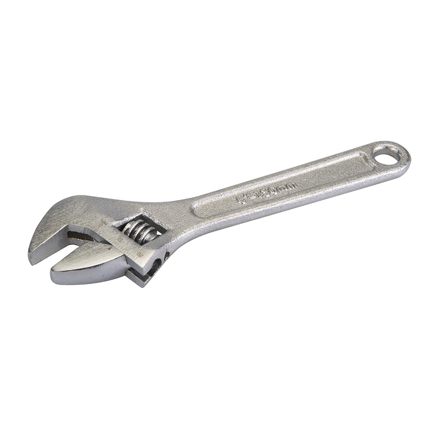 Adjustable Wrench 150mm Length Jaw 17mm Drop-Forged Chrome Plated New