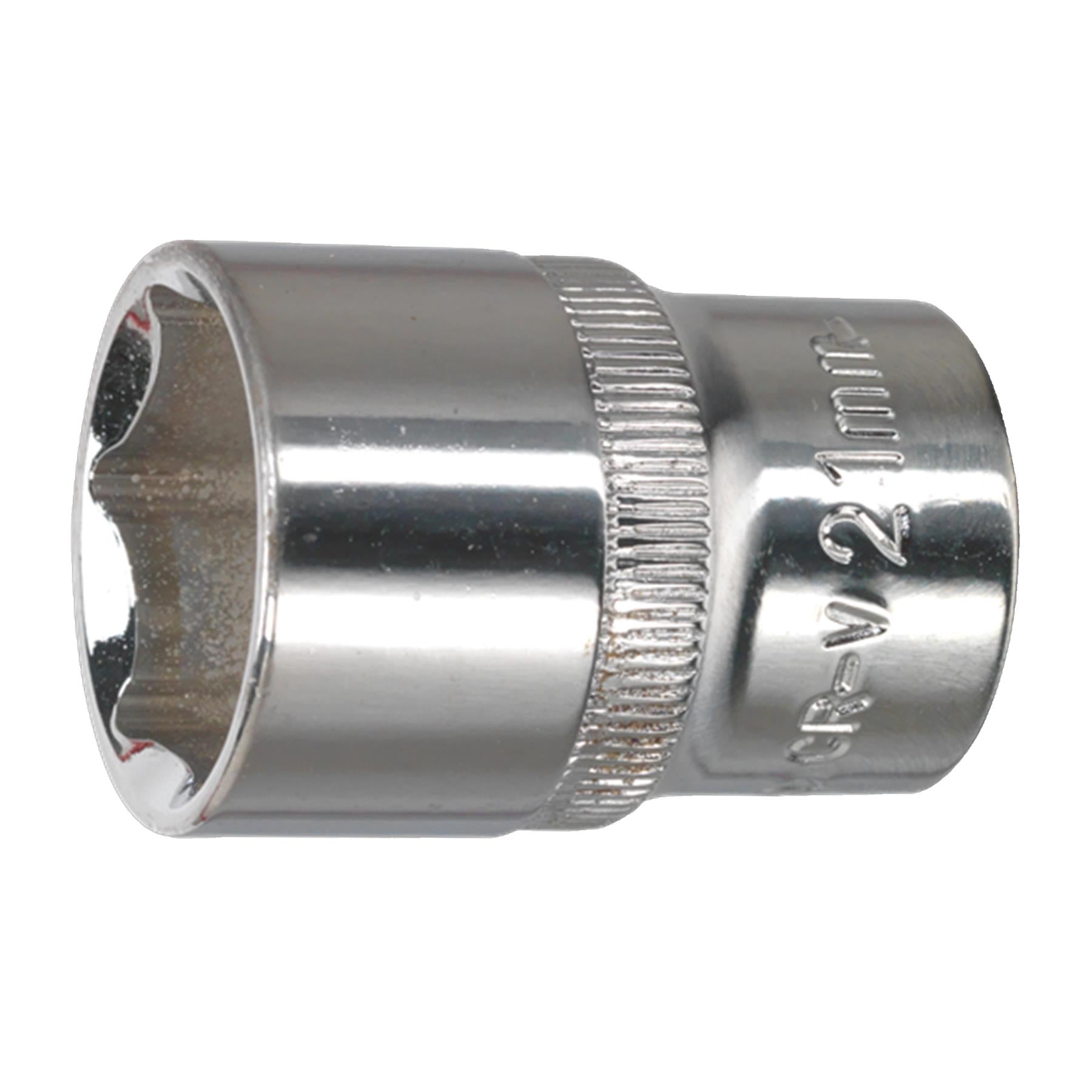 Sealey WallDrive Socket 21mm 1/2"Sq Drive Fully Polished