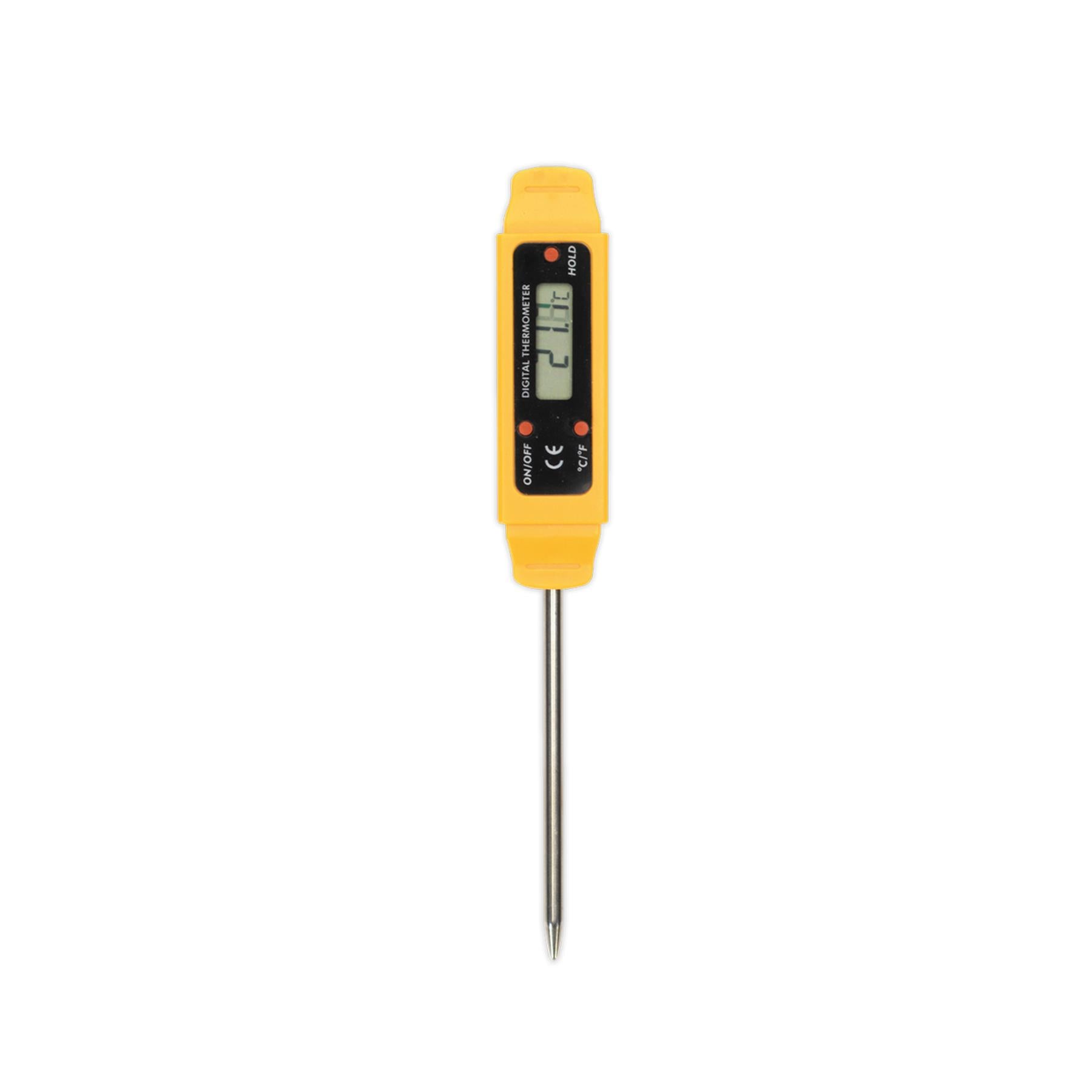 Sealey Mini Digital Thermometer Measuring Both °C and °F