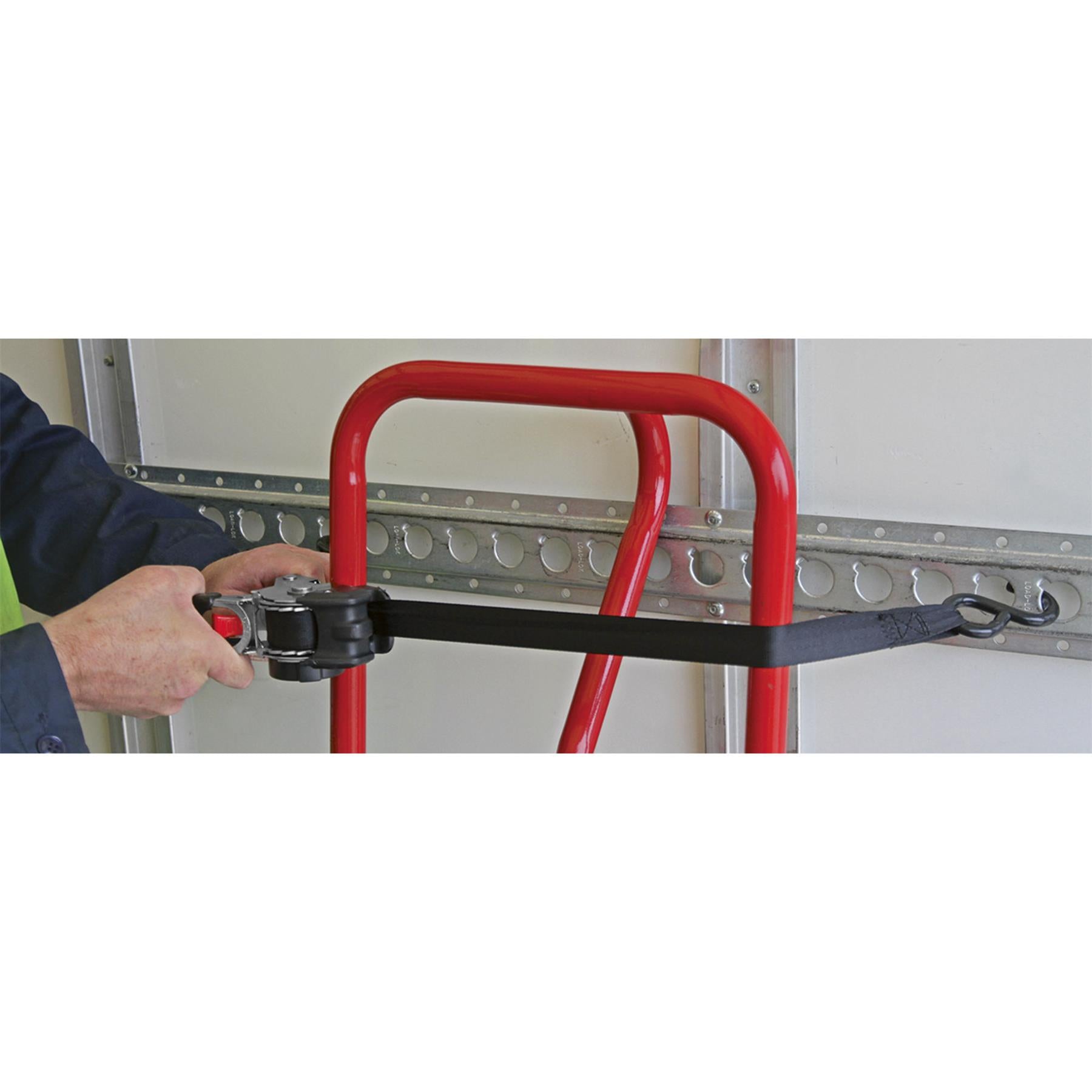 Sealey Auto Retractable Ratchet Tie Down Strap 25mm x 3m Metre