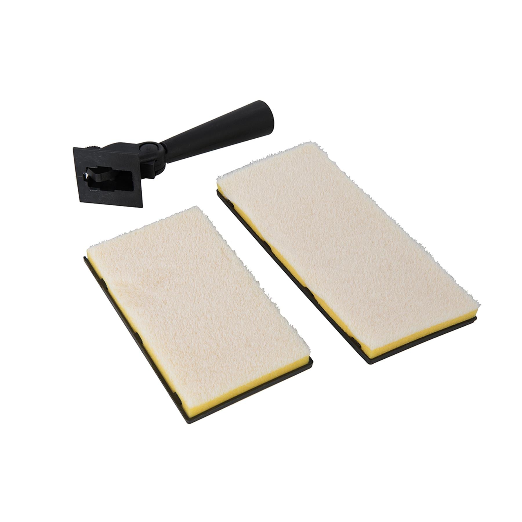 4Pce Paint Pad Set Gloss Emulsion Woodstain Decorating Wallpaper Painting DIY