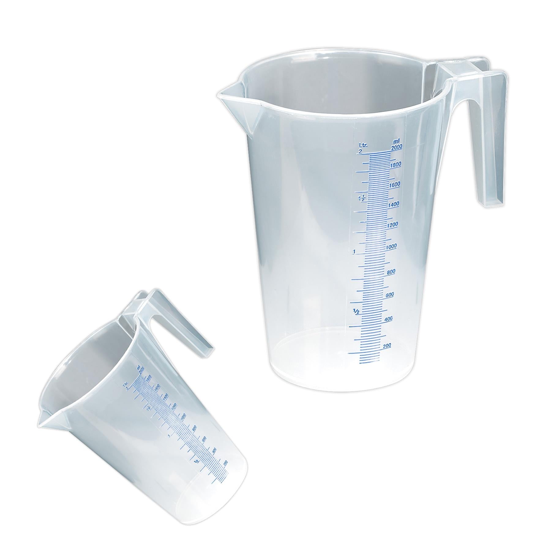 Sealey Measuring Jug Translucent 2L