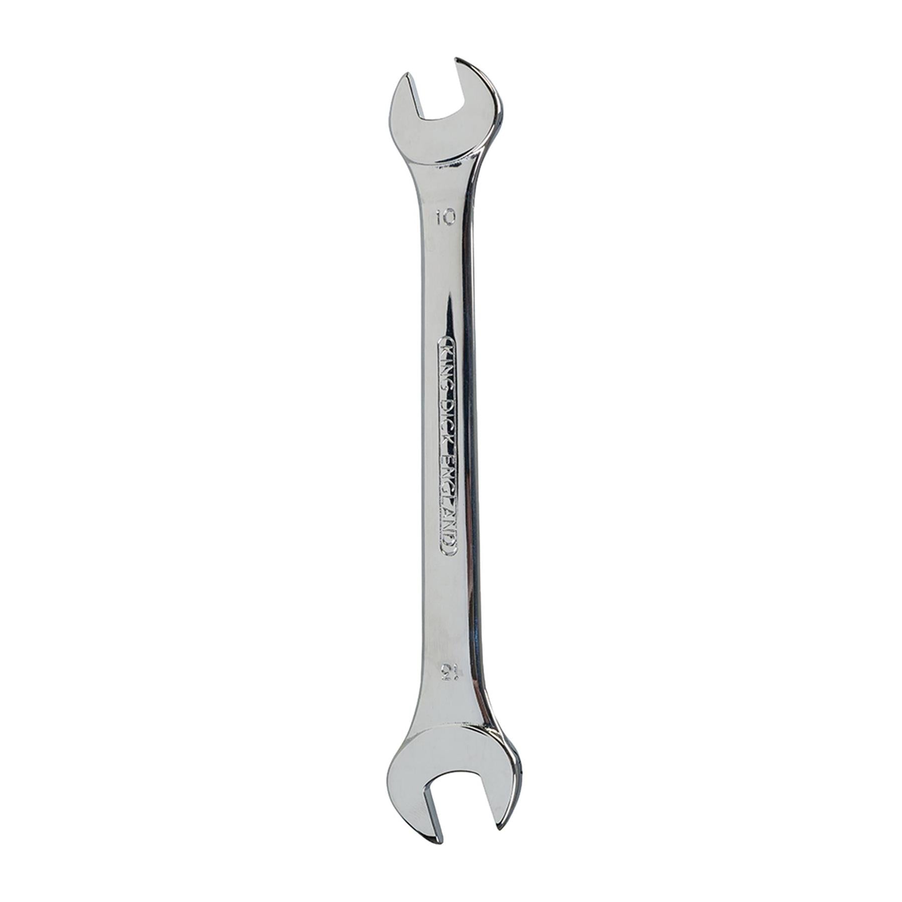 King Dick Double Open Ended Metric Spanner 10mm - 13mm Spanners Wrench Hand Tool