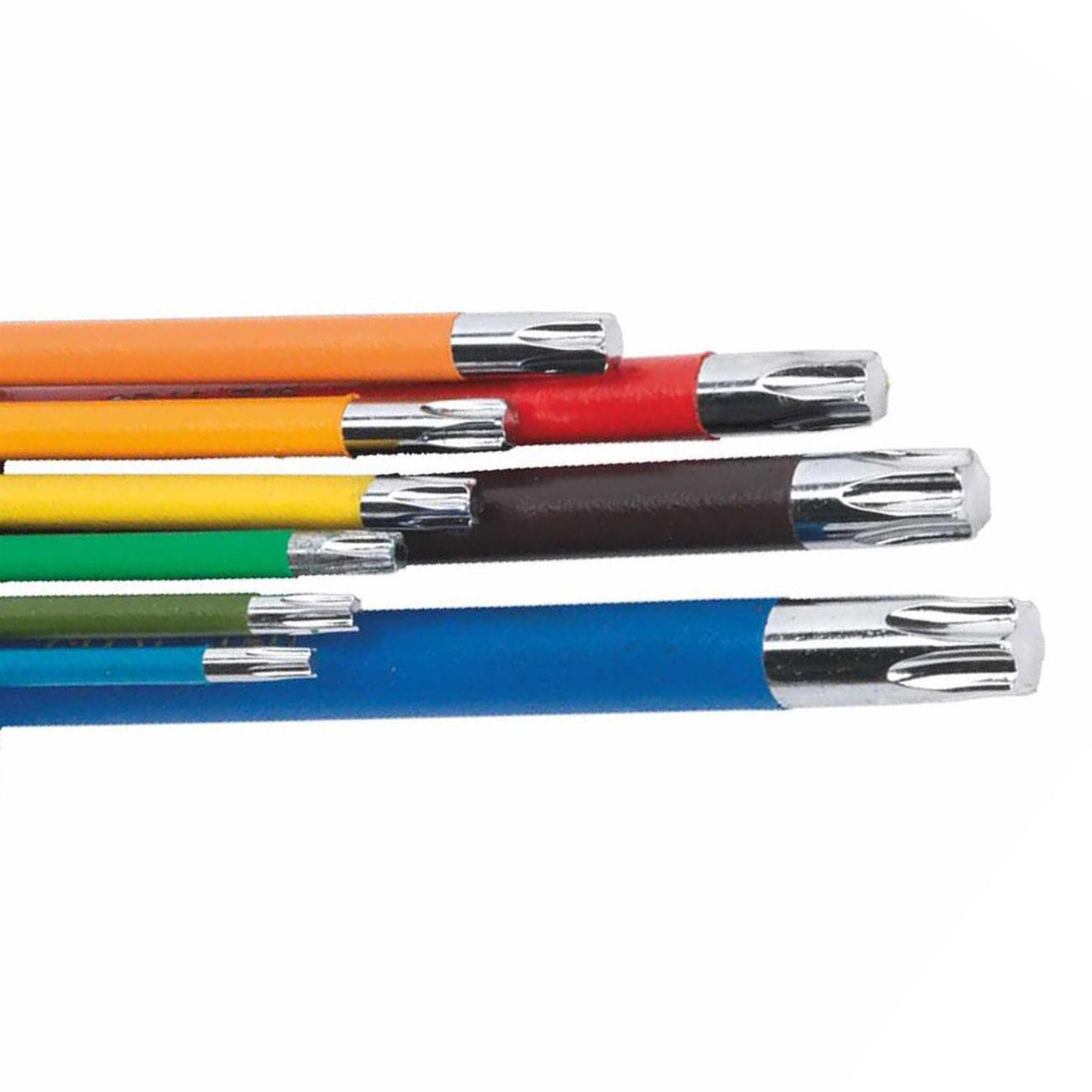 Sealey TRX-Star* Key Set 9pc Colour-Coded Long