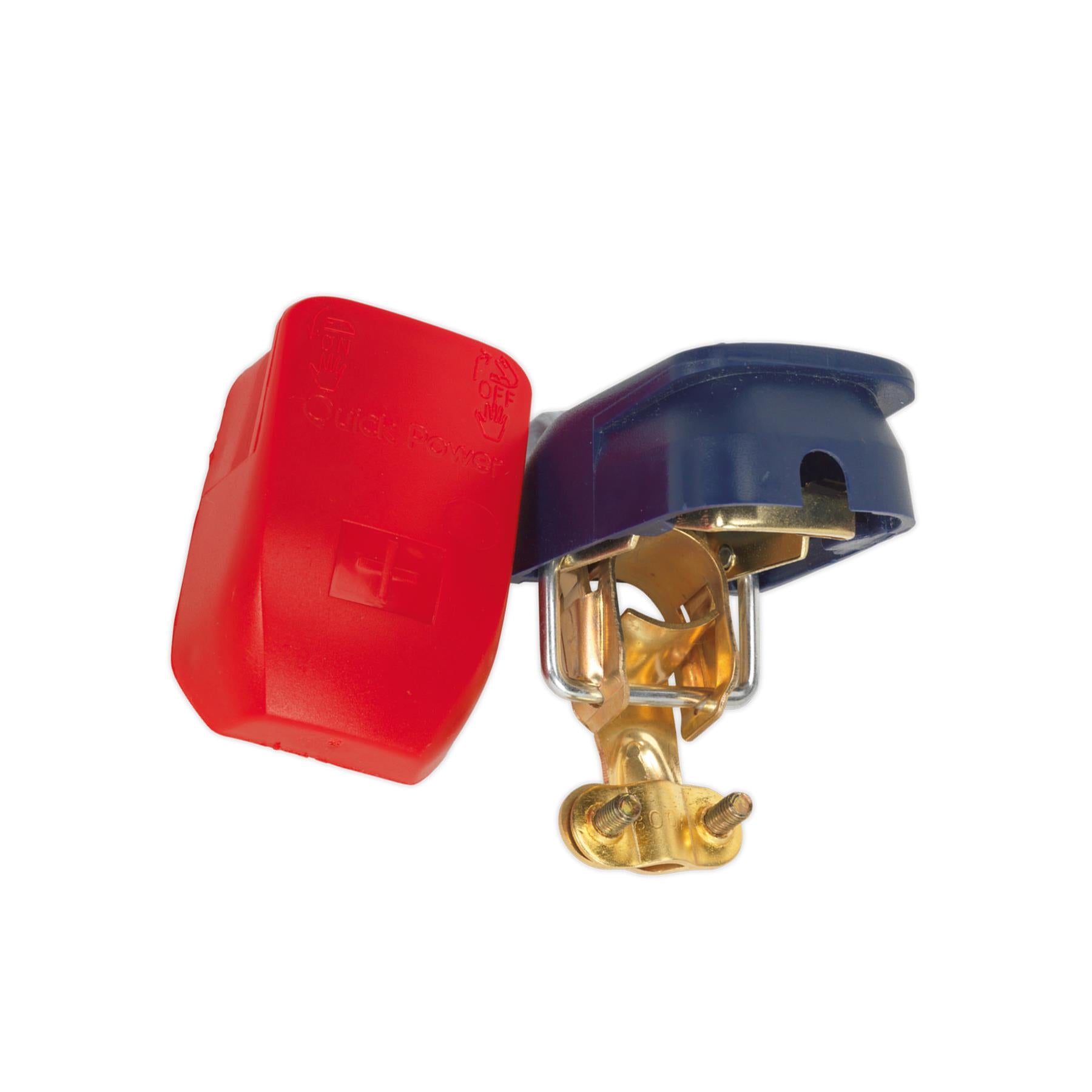 Sealey Quick Release Battery Clamps Positive-Negative Pair