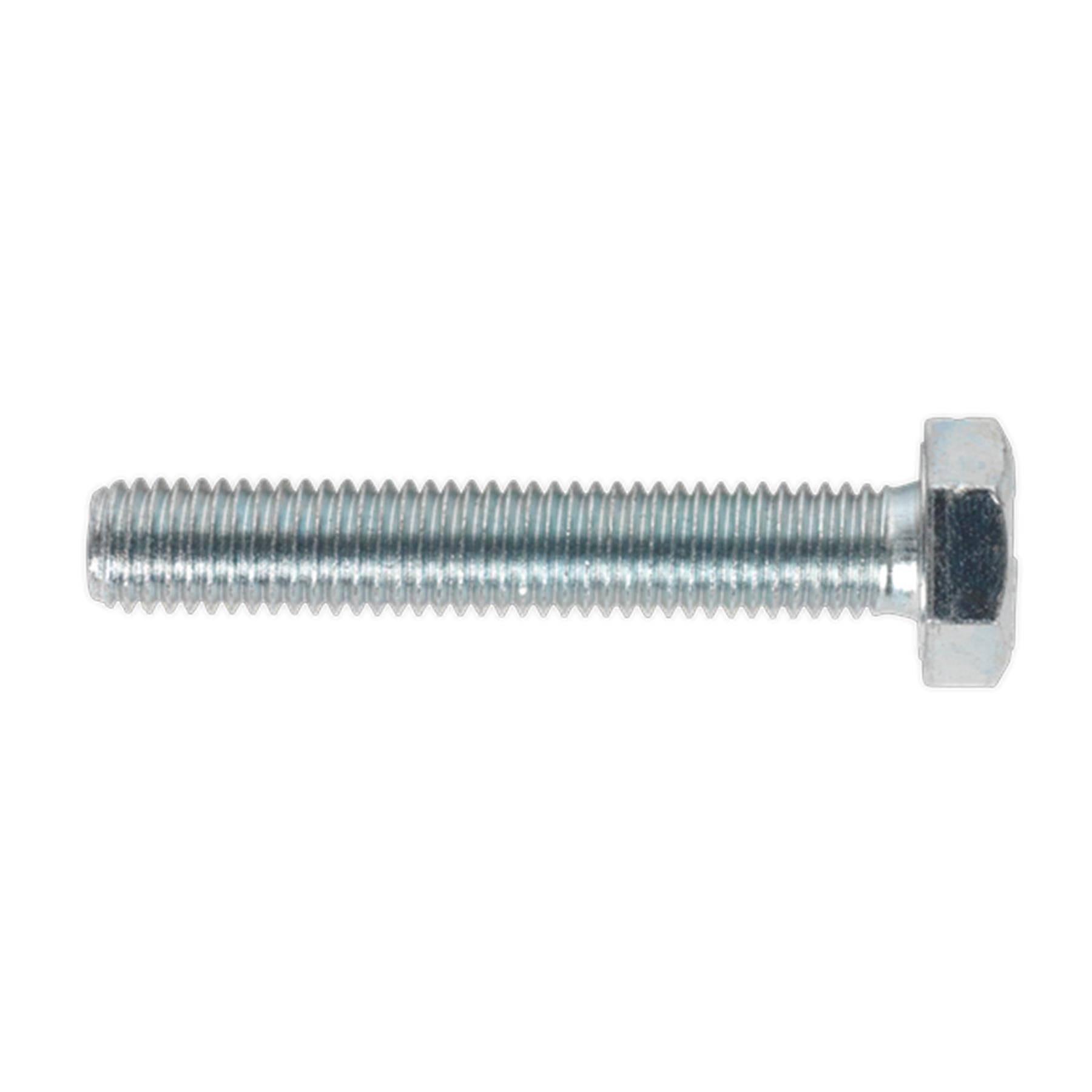 Sealey HT Setscrew M10 x 60mm 8.8 Zinc Pack of 25