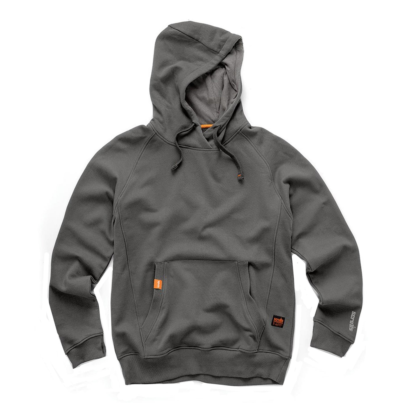 Scruffs Eco Hoodie Trade Work Hoodie Graphite Men Hooded Jumper XL