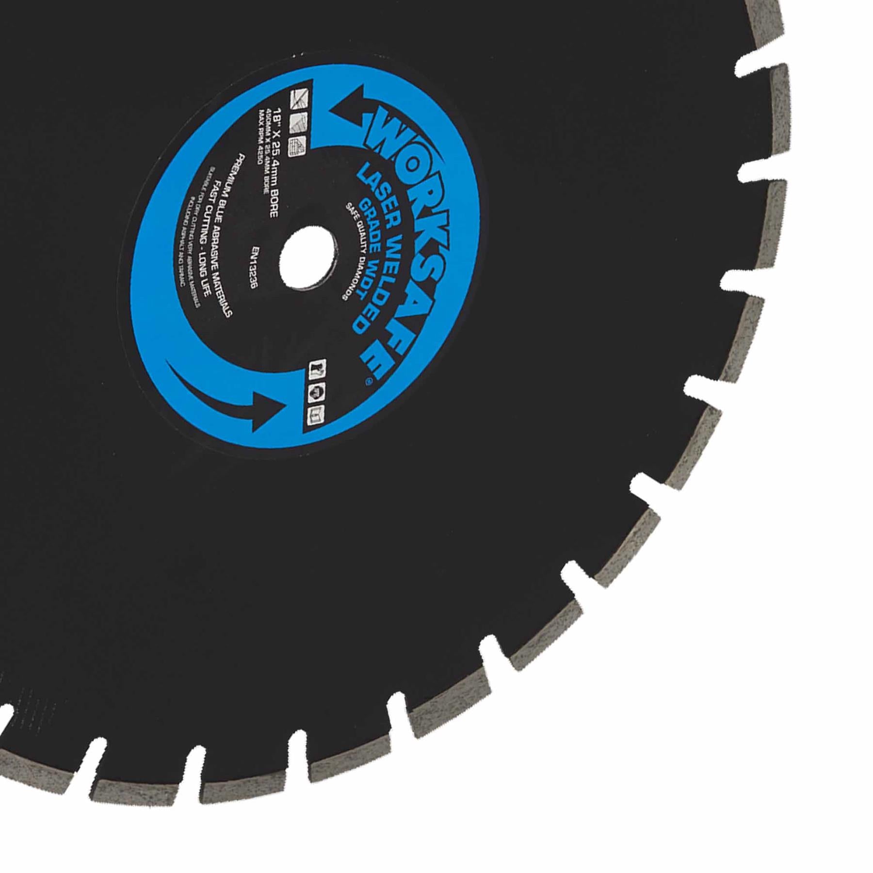 Sealey Asphalt/Tarmac Diamond Blade Ø450 x 25mm