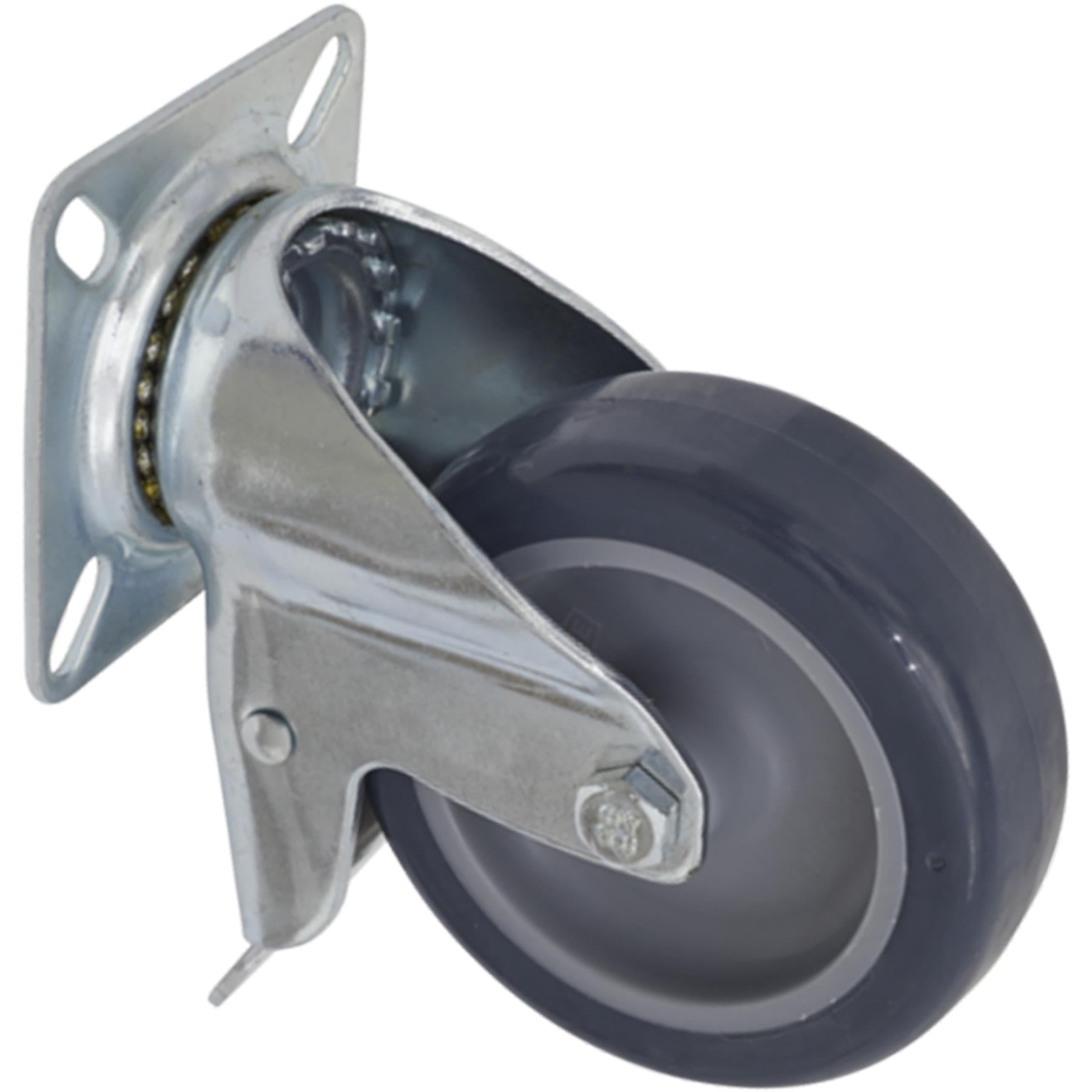 Sealey Castor Wheel Swivel Plate with Total Lock 75mm