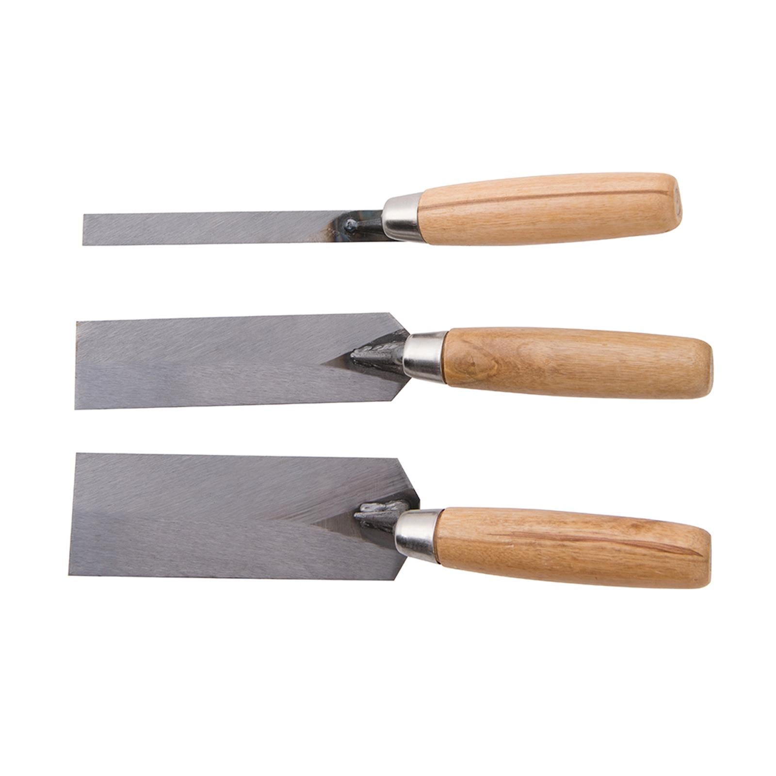 Margin Trowel Set 13mm 38mm & 51mm edging textured coatings & plaster ceilings