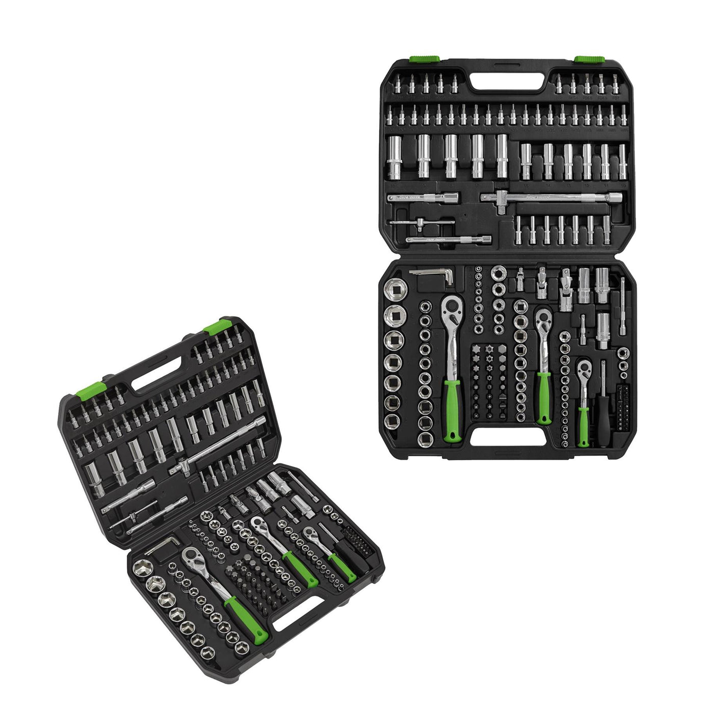 Sealey Socket Set 171pc 1/4", 3/8" & 1/2"Sq Drive WallDrive Metric