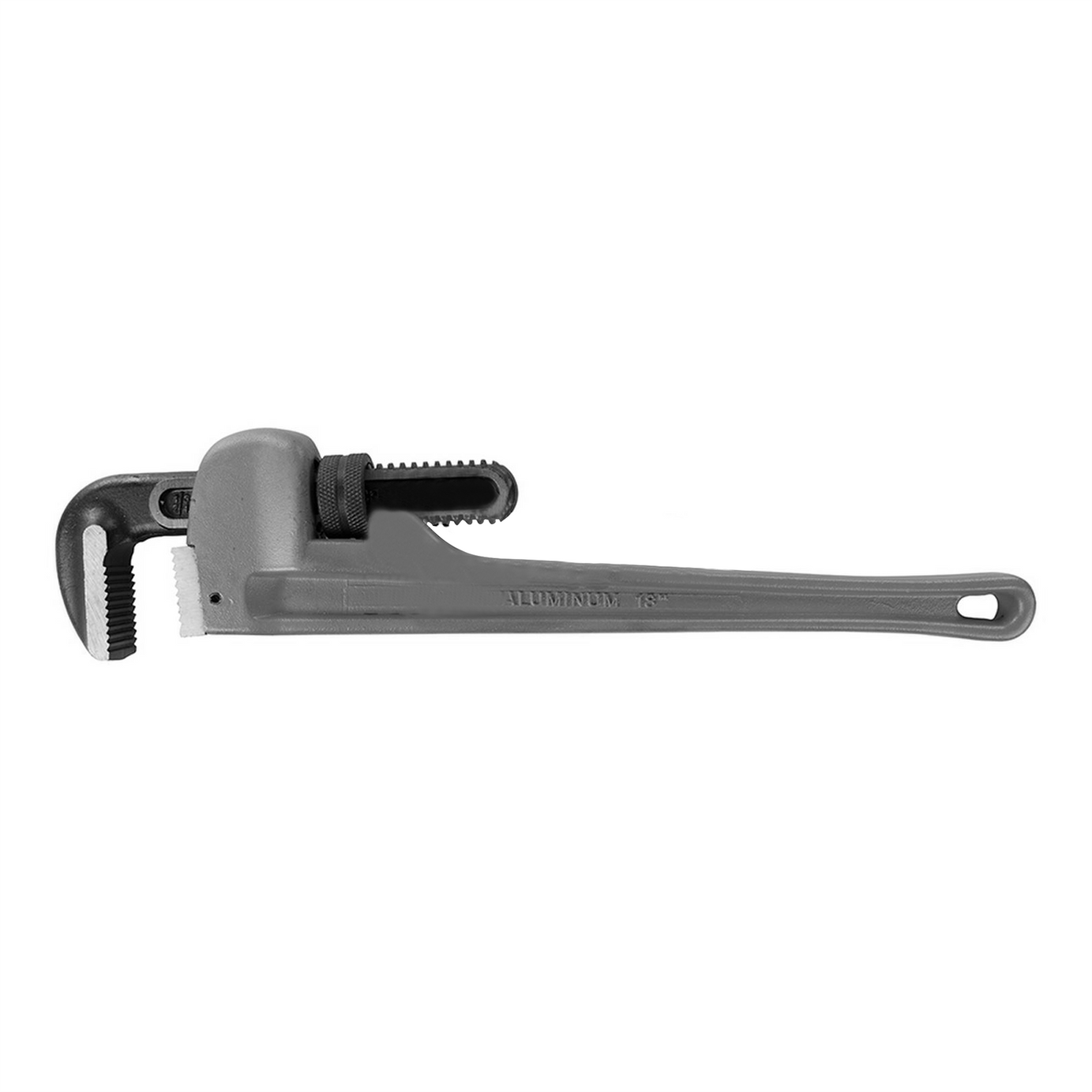Aluminium Pipe Wrench Corossion Resistant With Rippled Powder Coating 450mm/18"