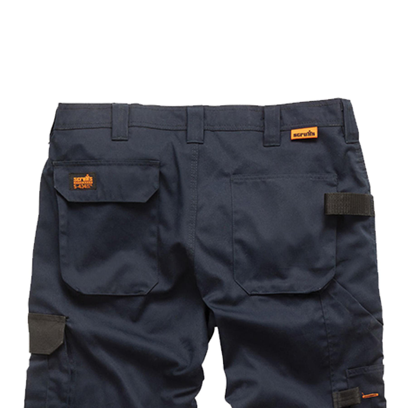 Scruffs Worker Trousers | Trade Hard Wearing Work Trousers NAVY (34S)