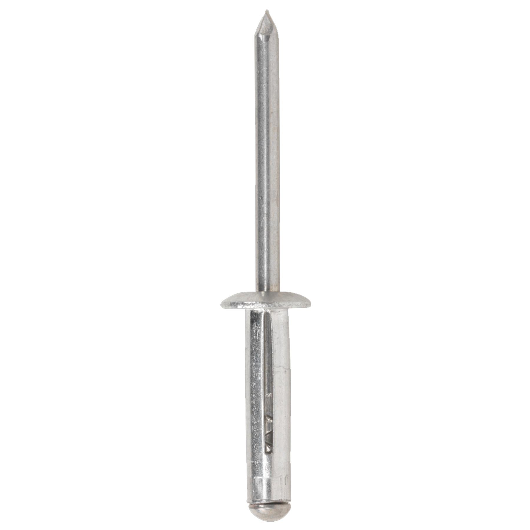 Sealey Load Spreading Alu Rivet Std Flange 4.8 x 27mm Pk of 200