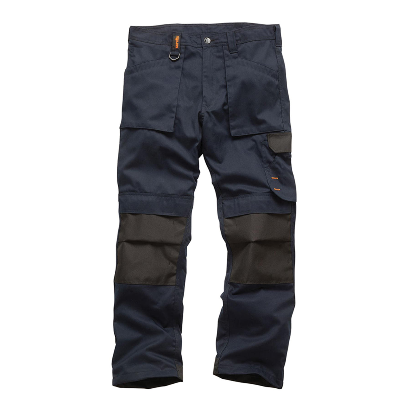 Scruffs Worker Trousers | Trade Hard Wearing Work Trousers NAVY (28R)