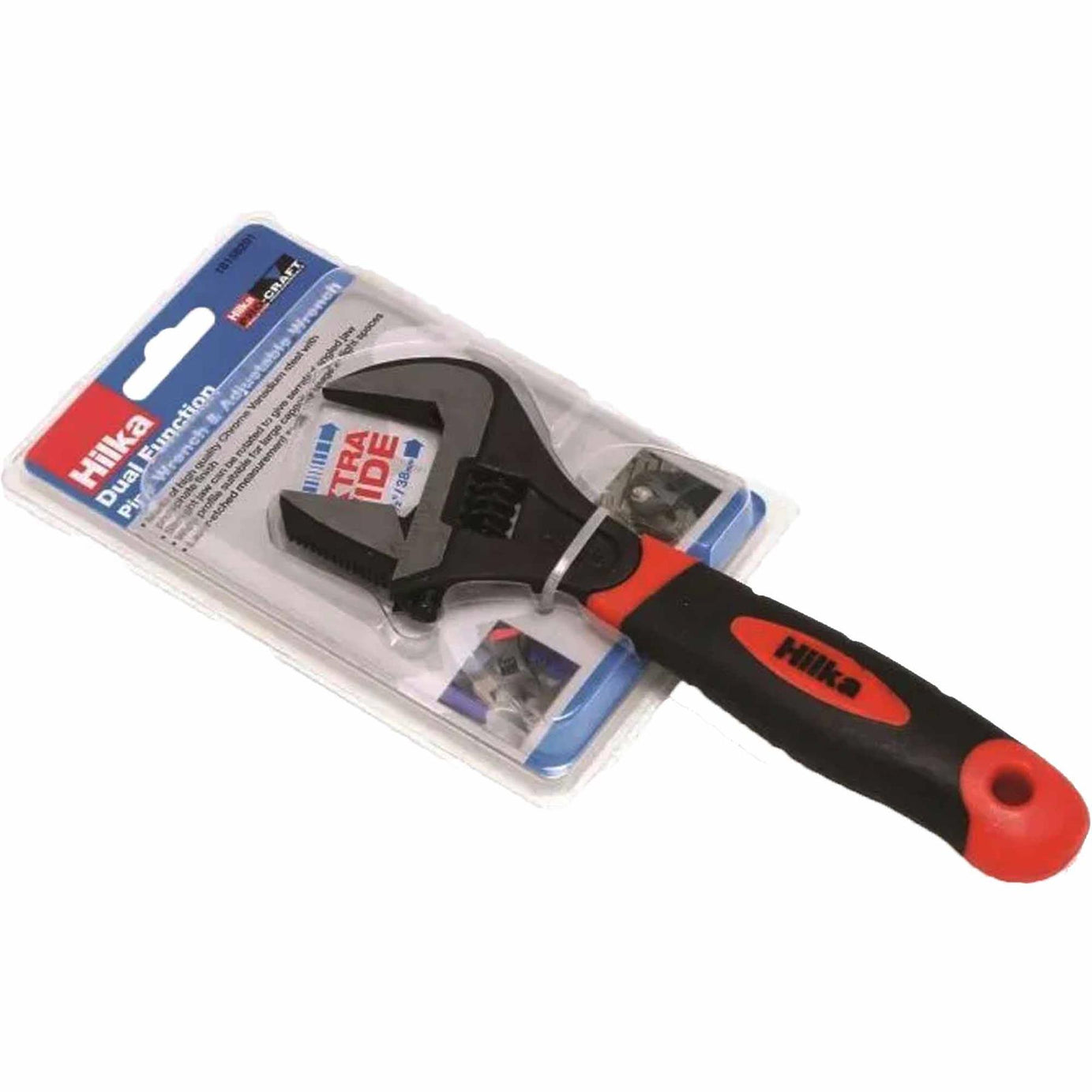 Hilka Pipe & Adjustable Wrench 8" (214mm)