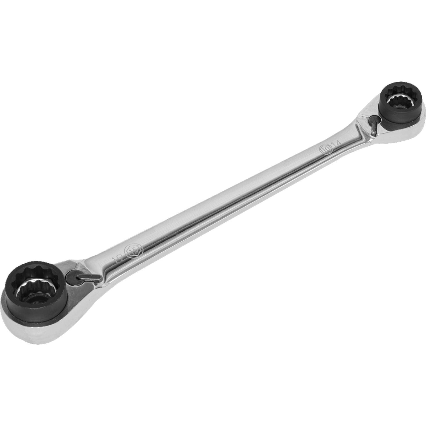 Sealey Ratchet Ring Spanner 8-in-1 Reversible Metric